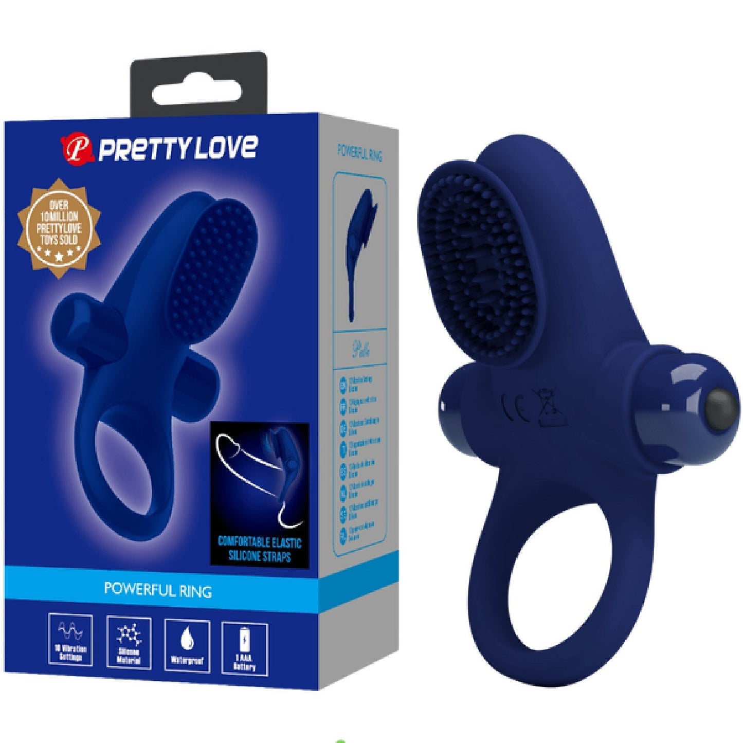 Palle Silicone Cock Ring – Vibrating Couples Ring