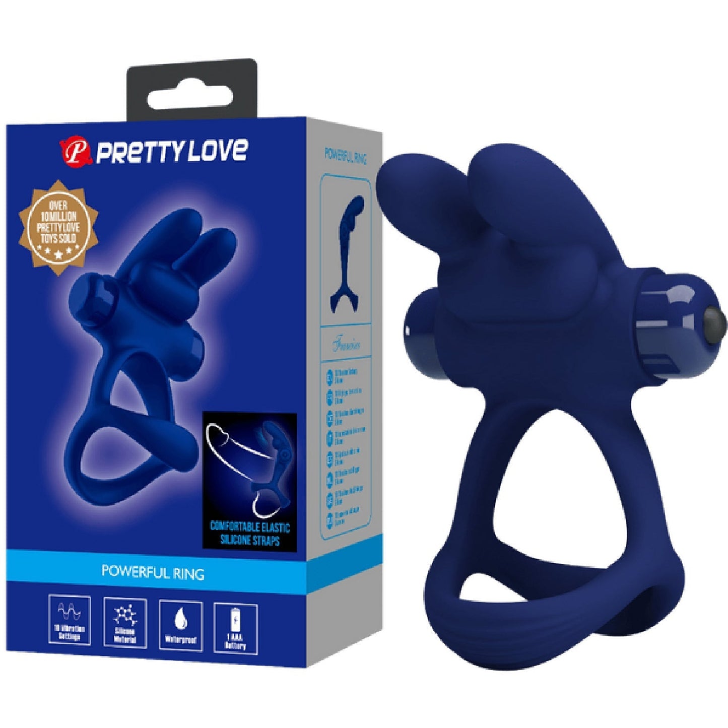 Francisco – Rechargeable Whisper-Quiet Silicone Cock Ring