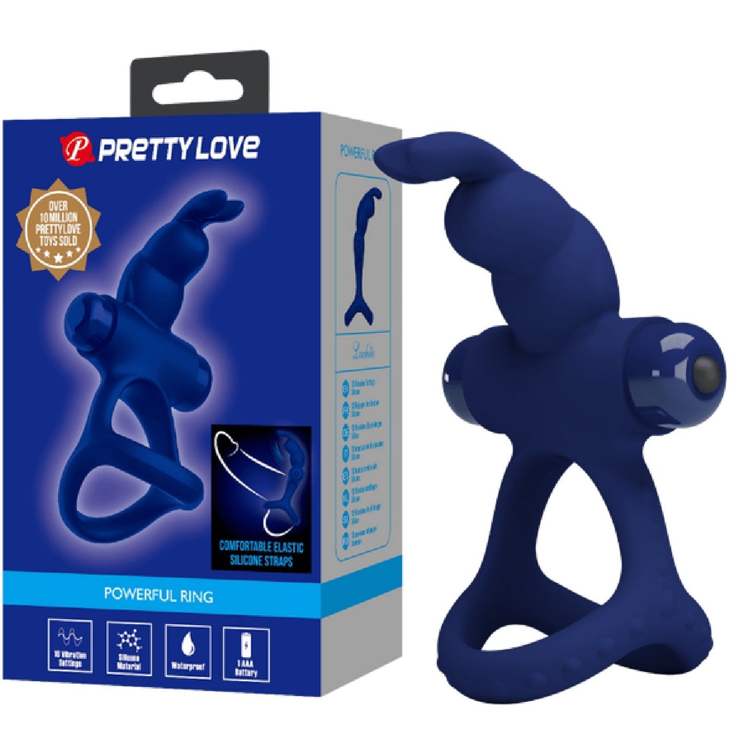Luchito – Whisper-Quiet Rechargeable Silicone Cock Ring