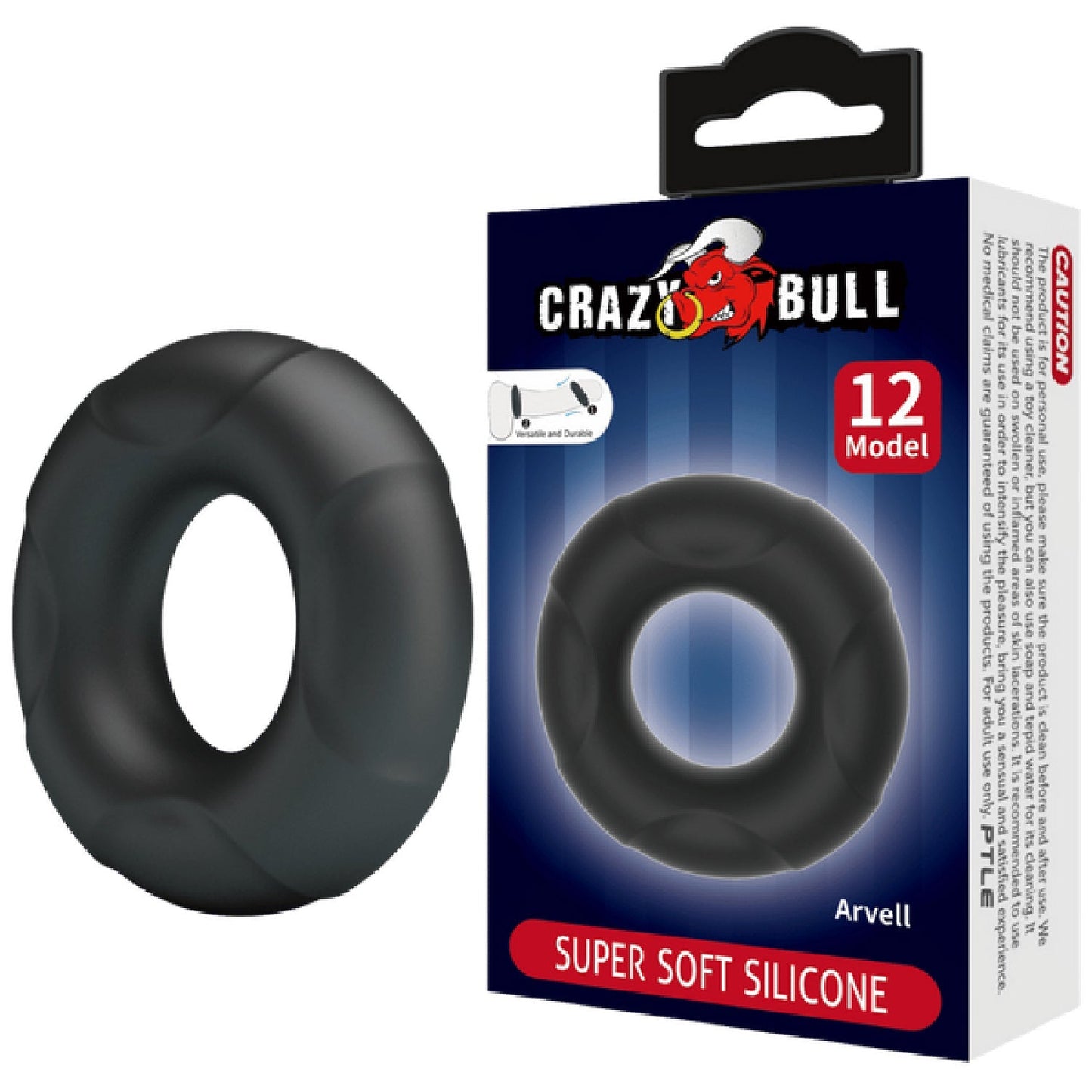 Arvell Super Soft Silicone Ring – High-Quality Flexible Silicone Cockring