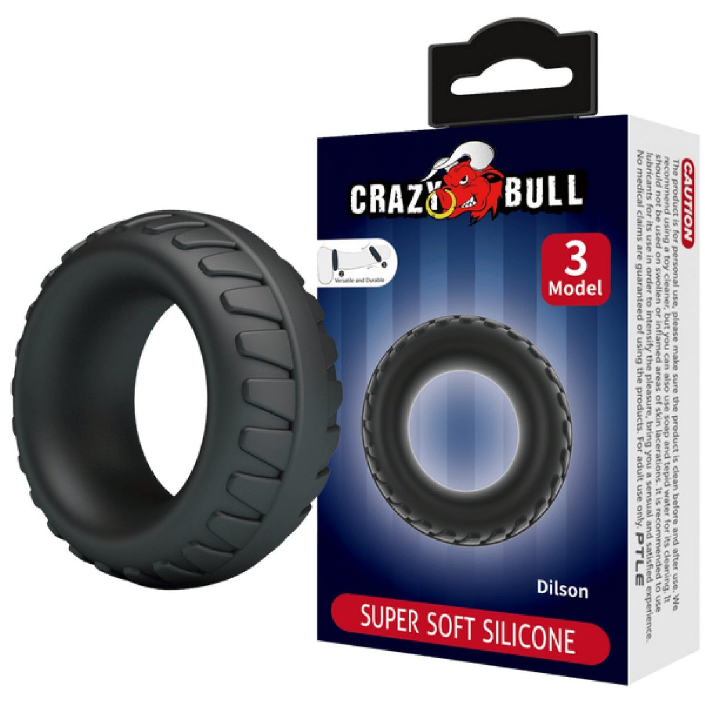 Dilson Super Soft Silicone Cockring – High-Quality Flexible Silicone Cockring