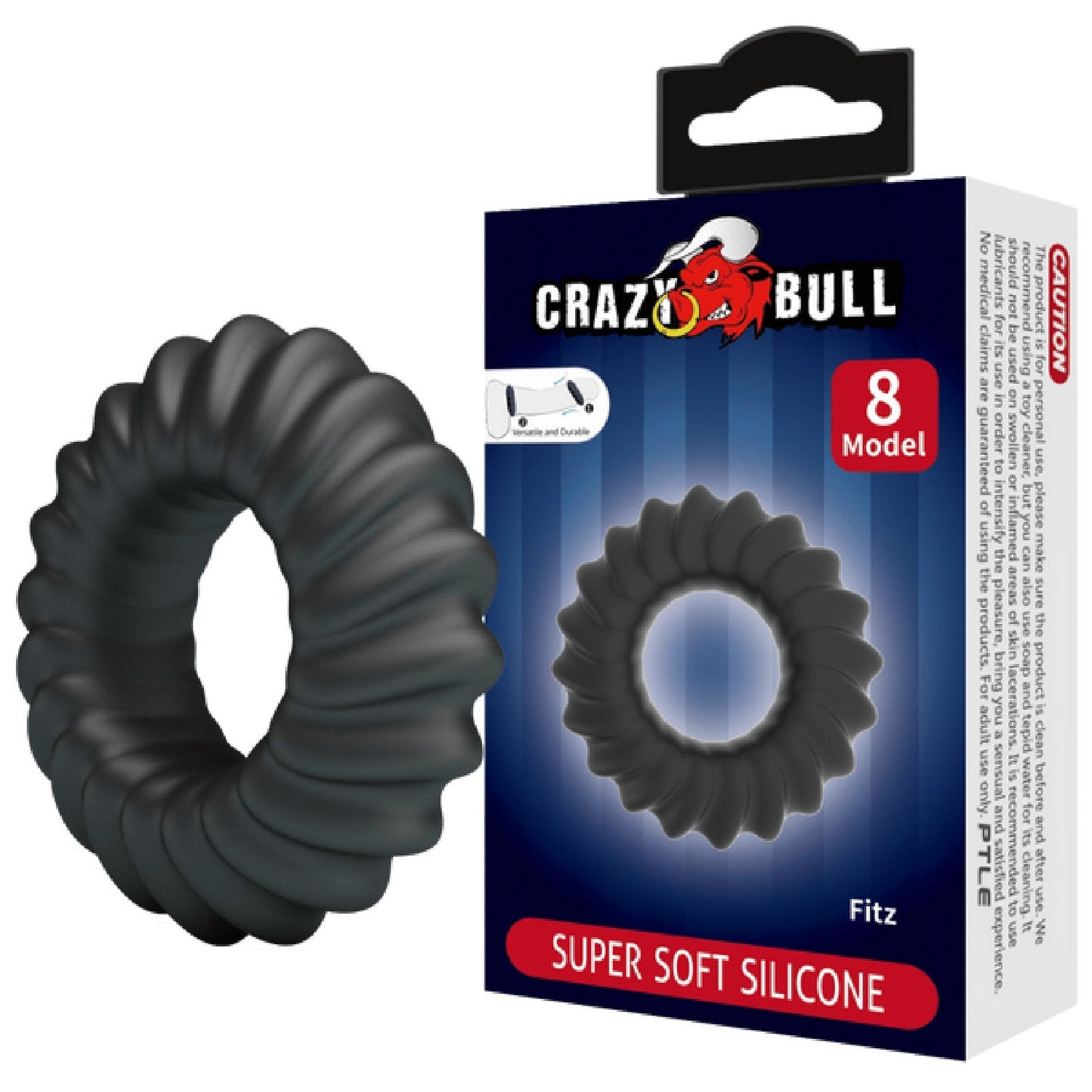 Fitz Super Soft Silicone Cockring – Comfortable Flexible Silicone Cockring