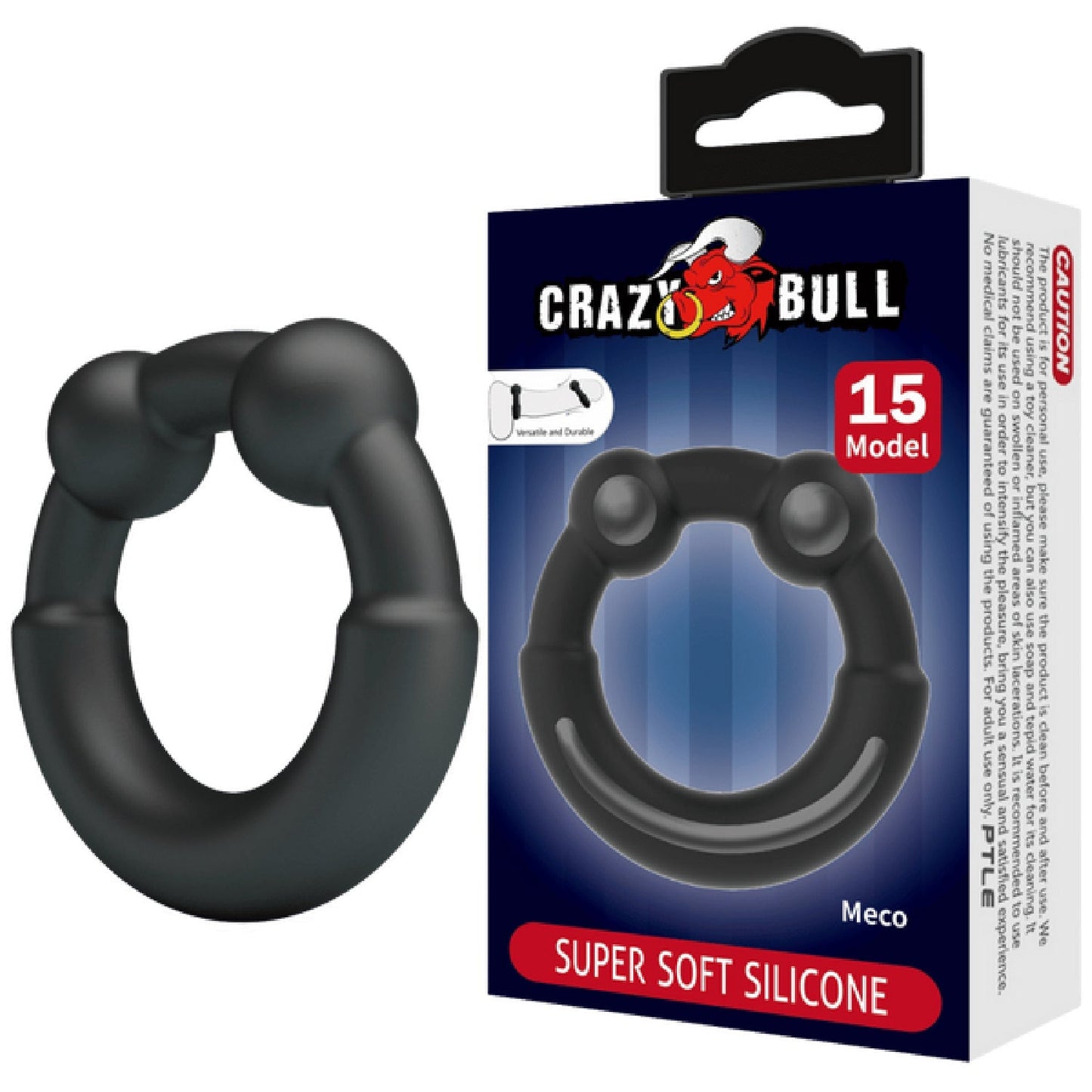 Meco Super Soft Silicone Cockring – High-Quality Comfortable Silicone Cock Ring