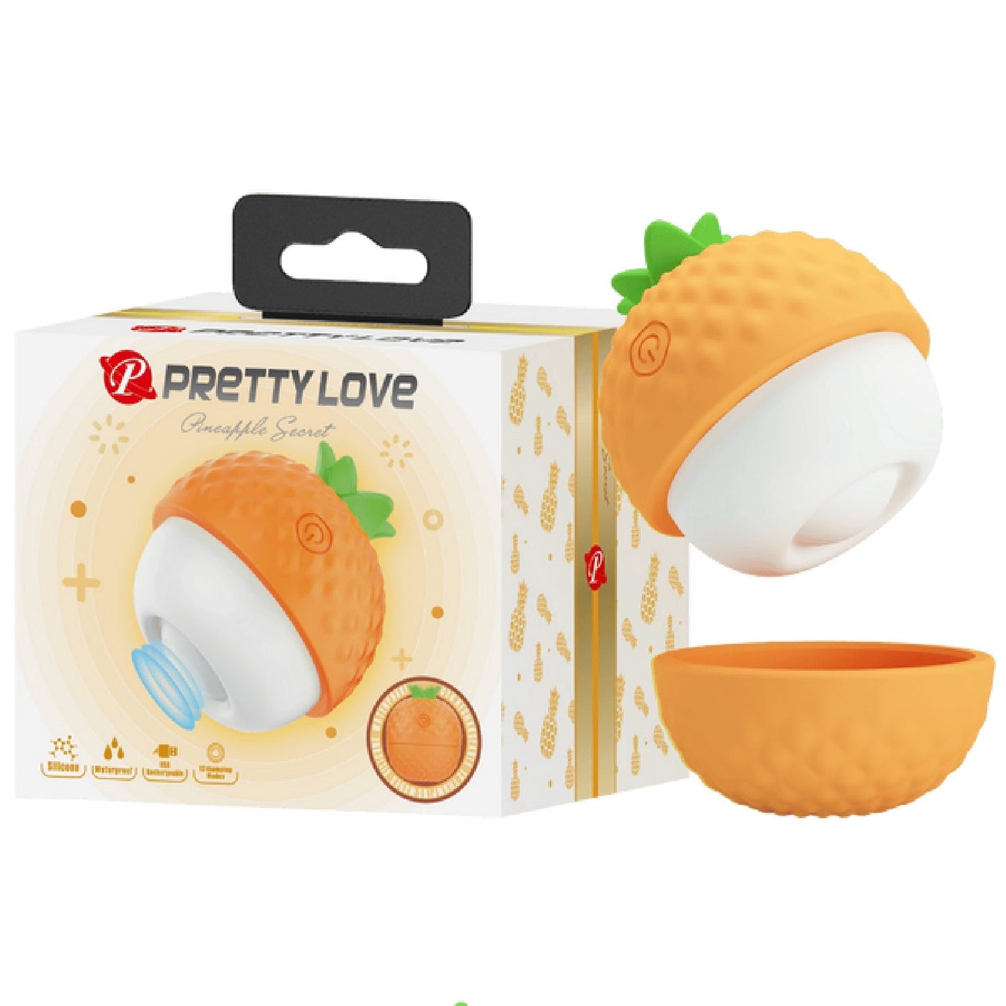 Rechargeable Pineapple Secret – Thumping Function Flexible Point Vibrator