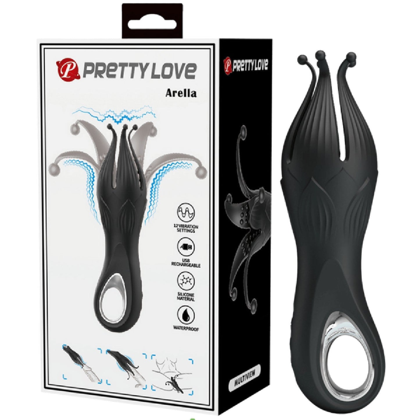 Arella Octopus-Shaped Vibro Penis Trainer – Rechargeable Men's Toy