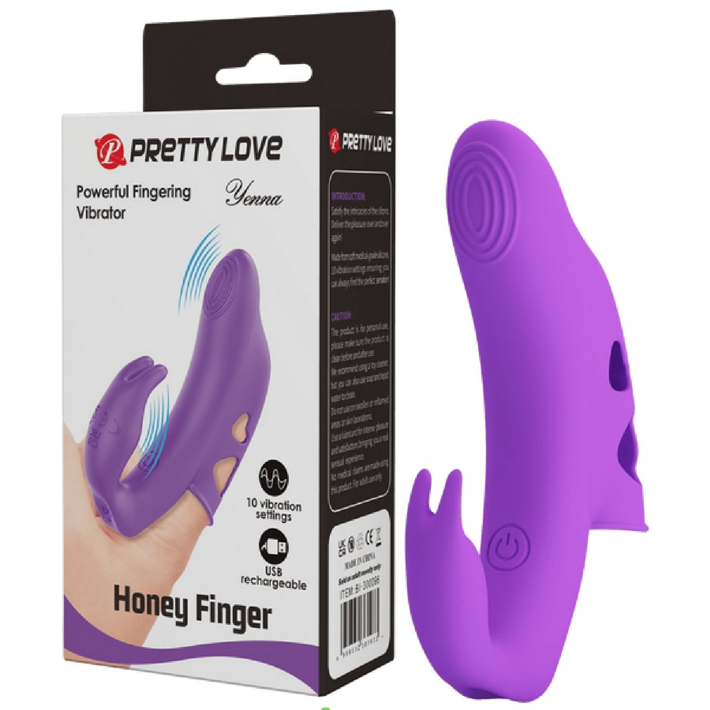 Honey Finger Rechargeable Yenna – Finger Sleeve Vibrator