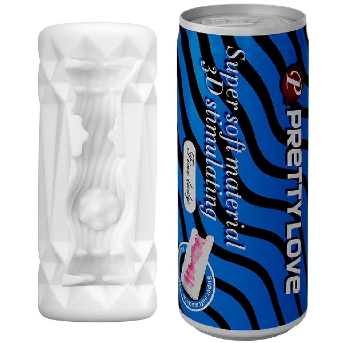 Super Soft Can Masturbator – Portable Realistic TPR Male Masturbator
