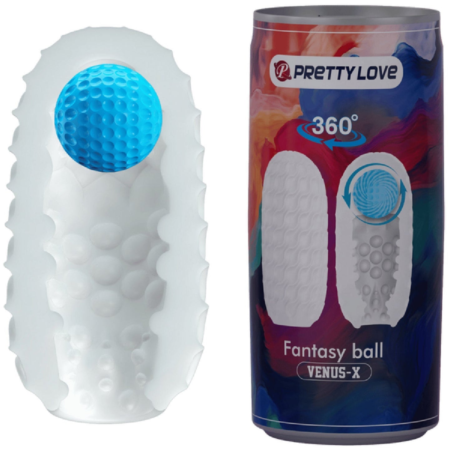 Venus-X Magic Ball – Textured Sleeve Masturbator