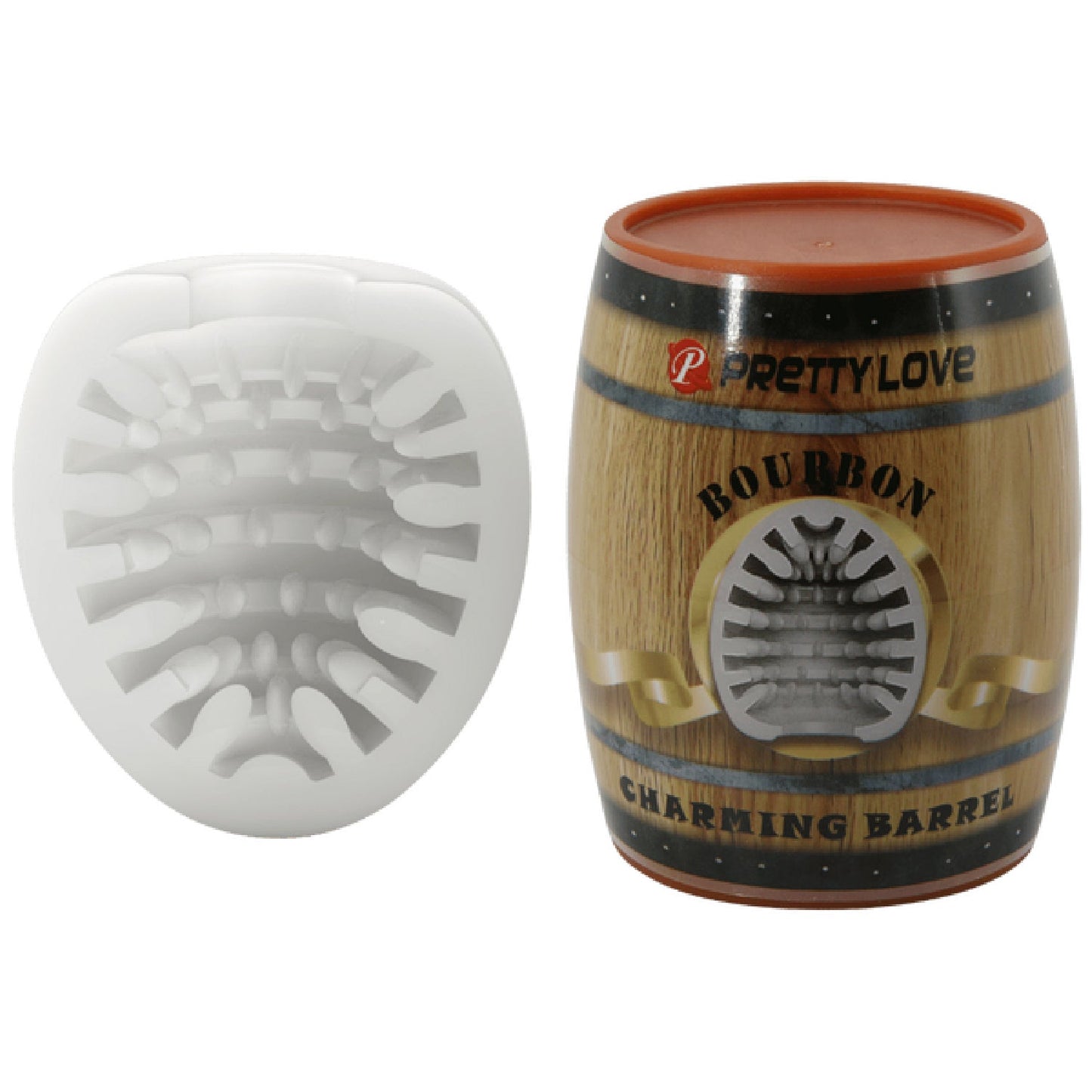 Charming Barrel Masturbator – Soft Realistic TPR Portable Male Masturbator