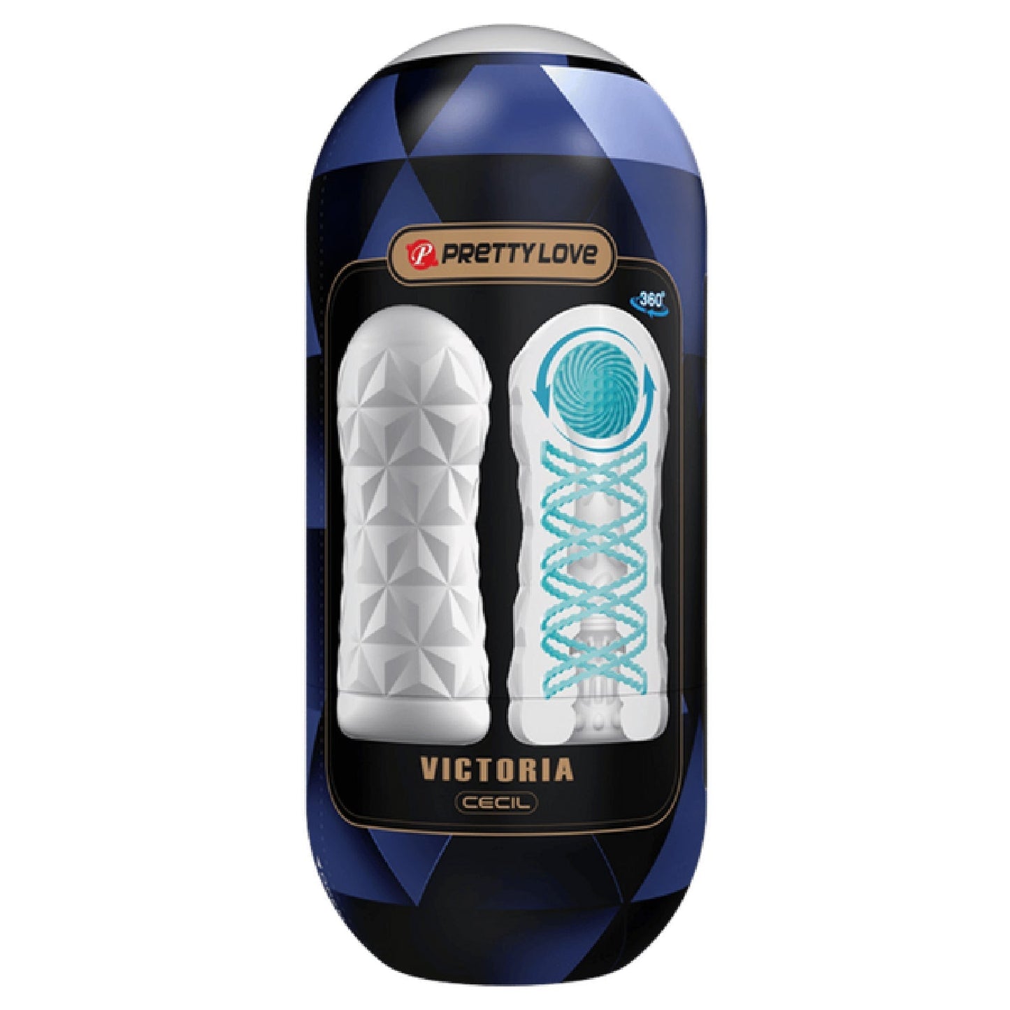 Victoria Masturbator Sleeve – Reusable Stimulation Sleeve with Coil and Ball