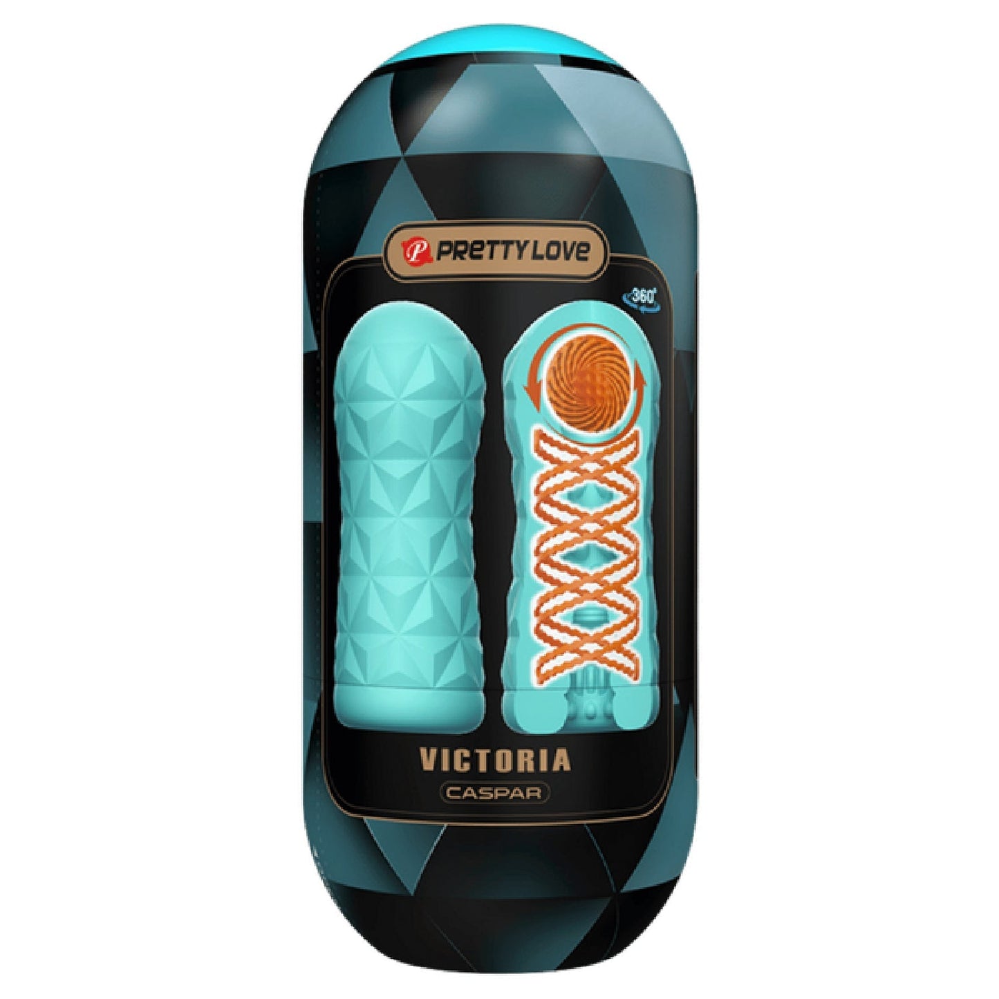 Victoria Masturbator Sleeve – Reusable Stimulation Sleeve with Coil and Ball