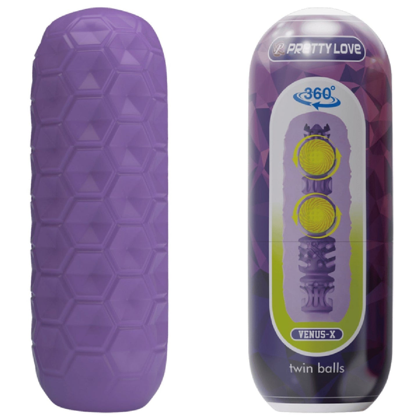 Venus-X Twin Balls – Male Masturbator With Dual Inner Balls