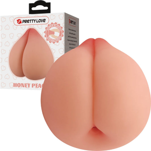 Honey Peach Masturbator – Realistic Textured Male Masturbator and Penis Trainer > Sex Toys For Men > Masturbators > Manual