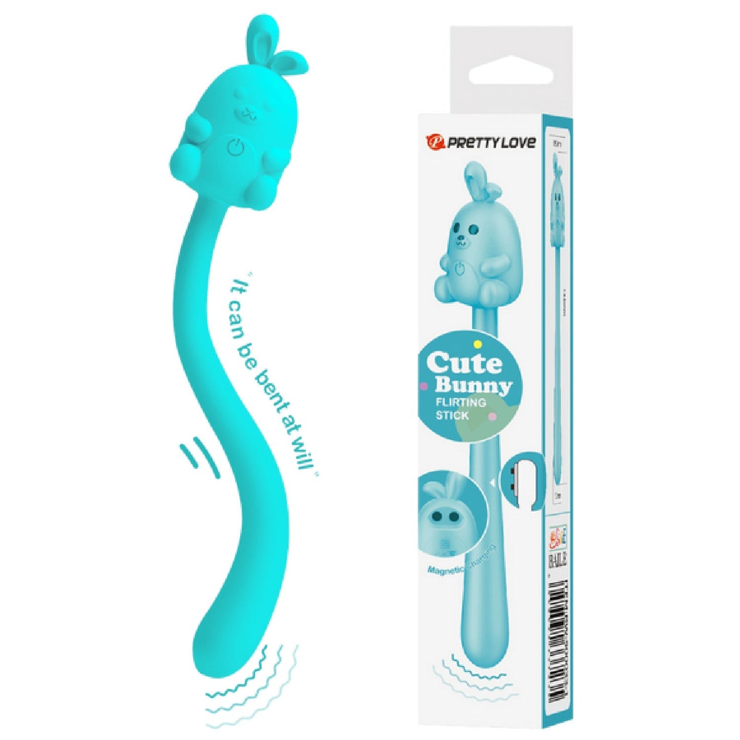 Pretty Love Cute Bunny Flirting Stick – Vibrator with Seven Vibration Modes