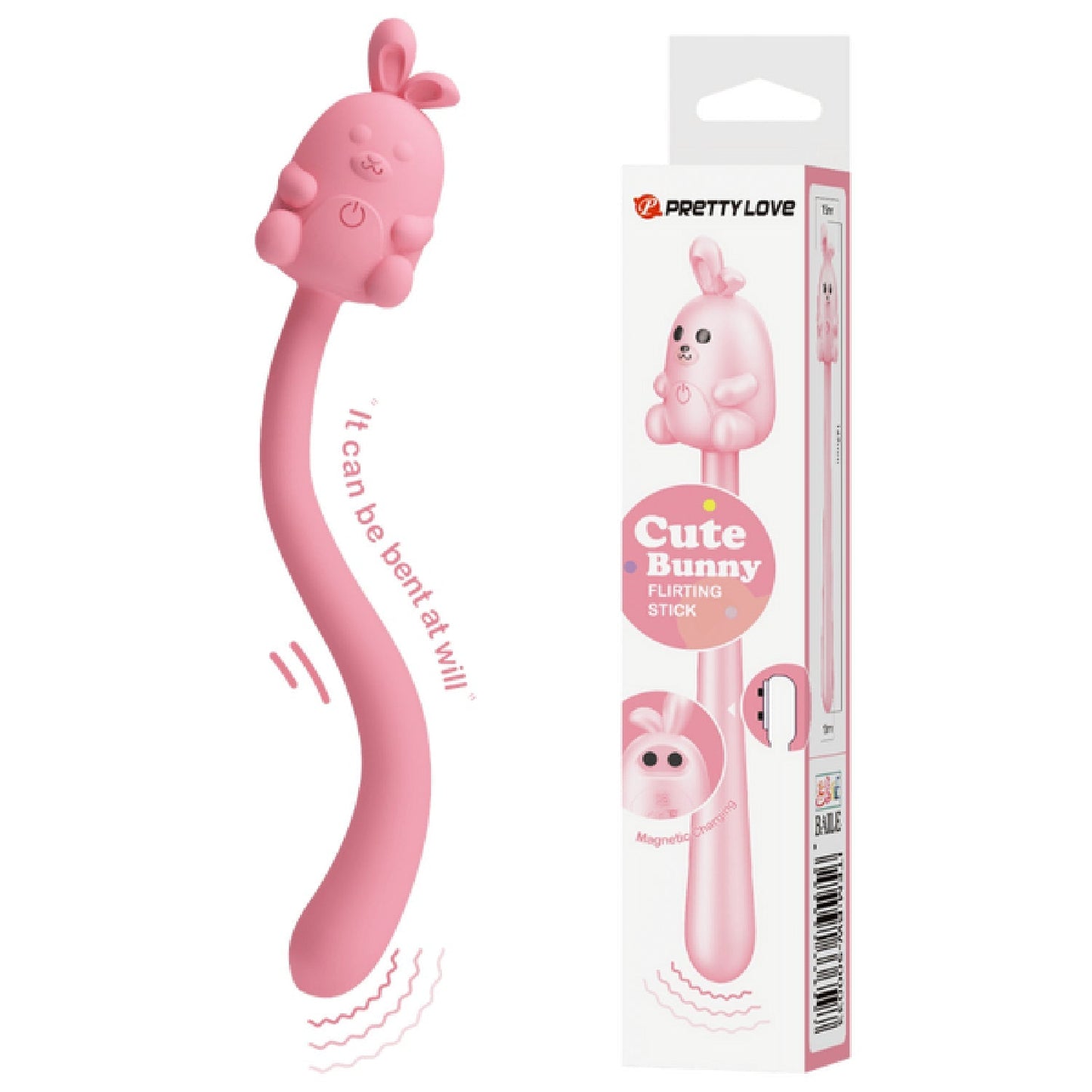 Pretty Love Cute Bunny Flirting Stick – Vibrator with Seven Vibration Modes