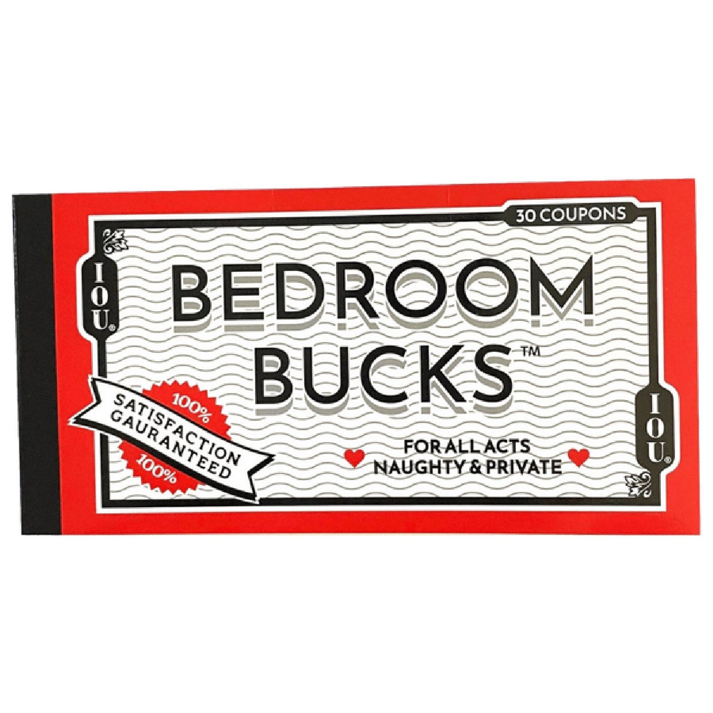 Bedroom Bucks - 30 intimate IOU Coupons
