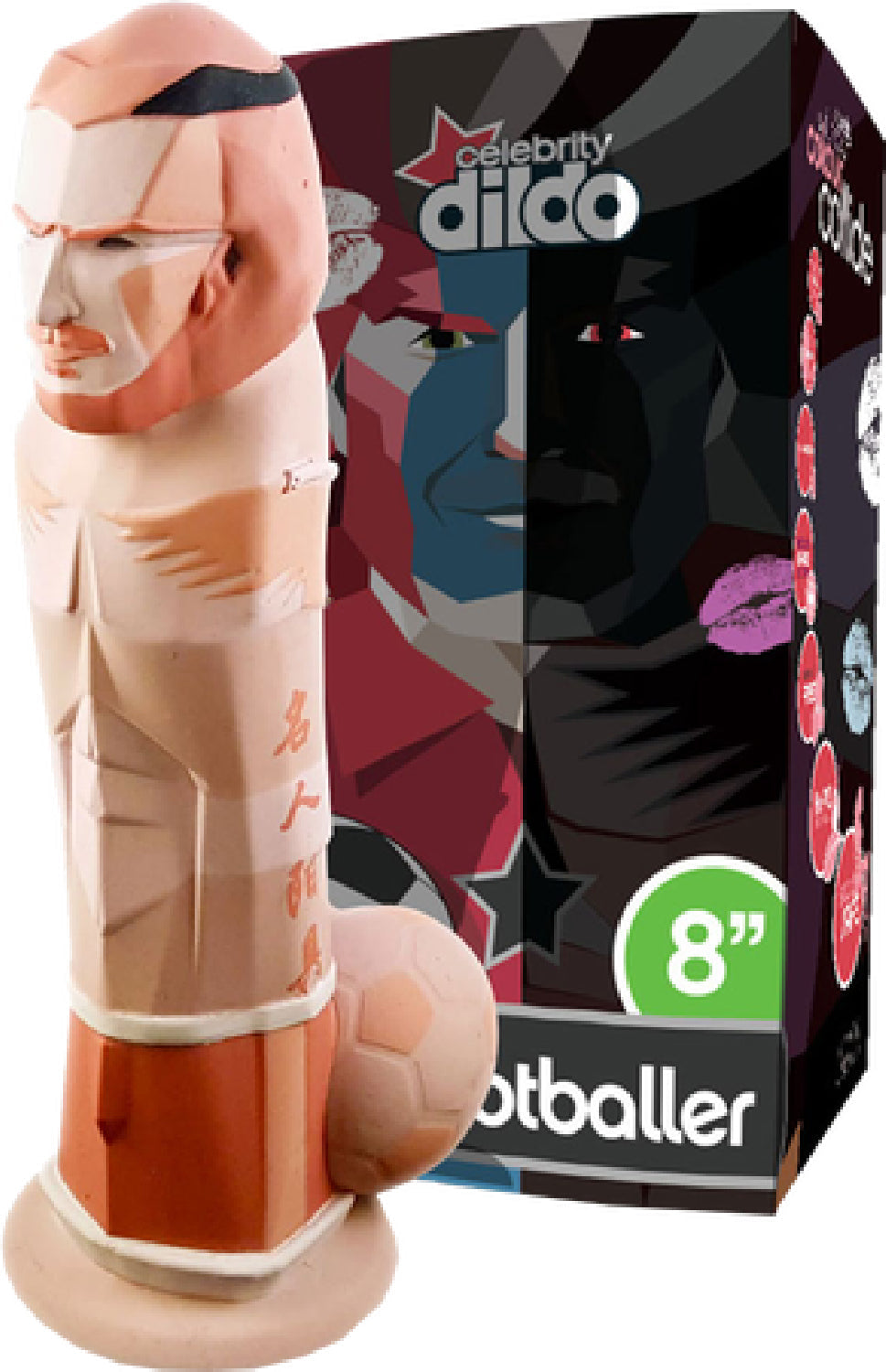 Celebrity Dildo The Footballer – Premium Medical Grade Silicone Dildo