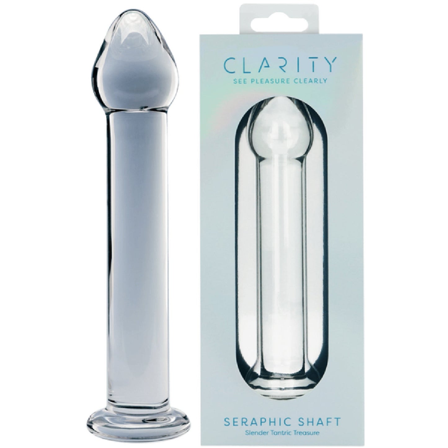 Seraphic Shaft – Hand-Blown 6.6 Inch Borosilicate Glass Dildo