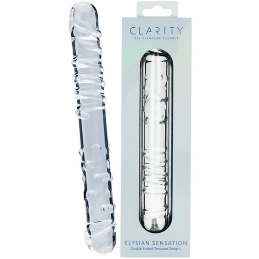 Elysian Sensation – 7.1 Inch Double-Ended Glass Dildo > Glass > Dildos
