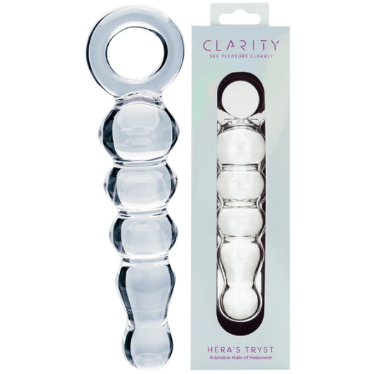 Hera's Tryst – 4.9 Inch Handblown Borosilicate Glass Dildo > Glass > Dildos