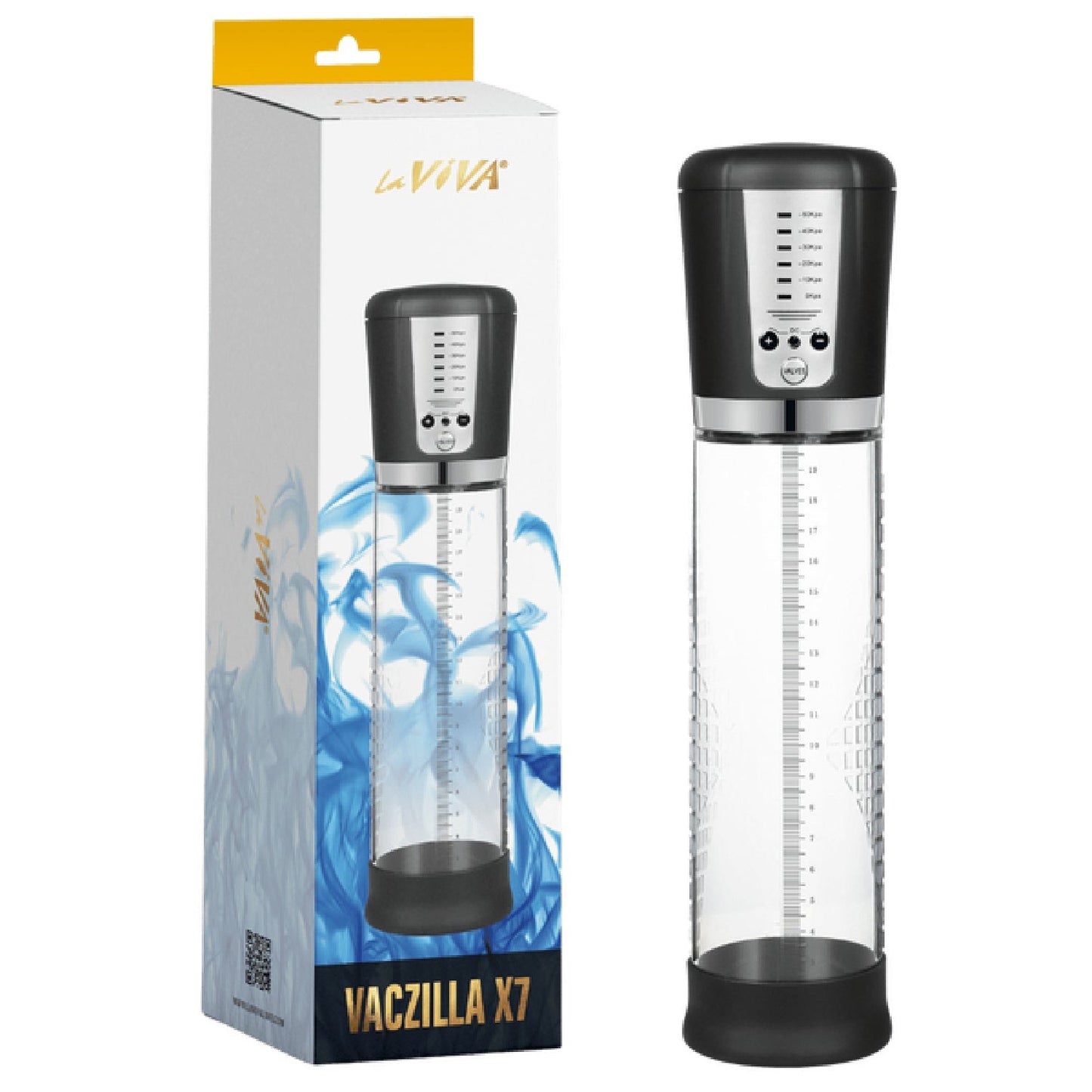 Vaczilla X7 USB Electronic Penis Pump – 5 Speed Controller Silicone Sleeve Penis Pump