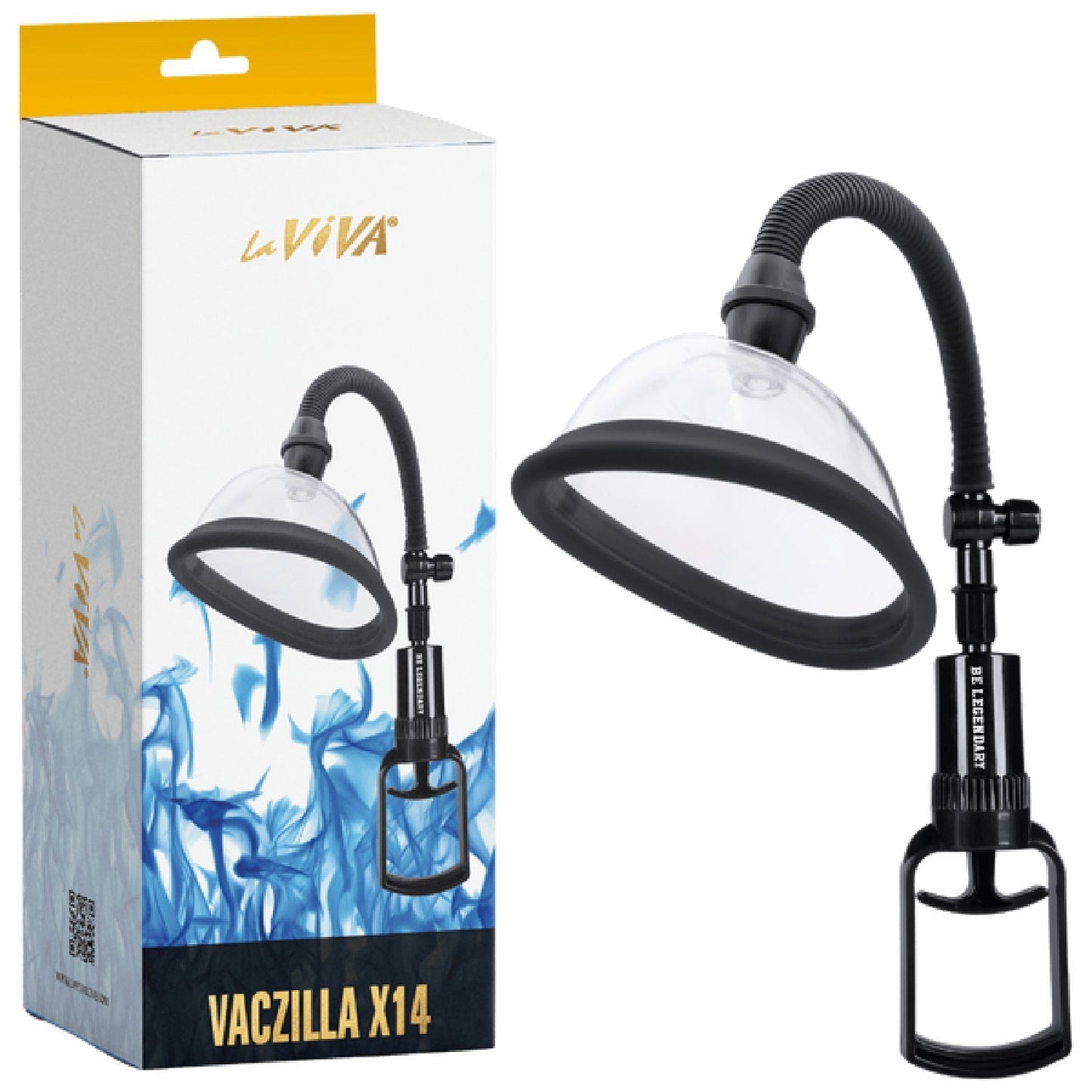 Vaczilla X14 Vagina Master Grip Finger Pull Pump – Silicone Vacuum Therapy Pump