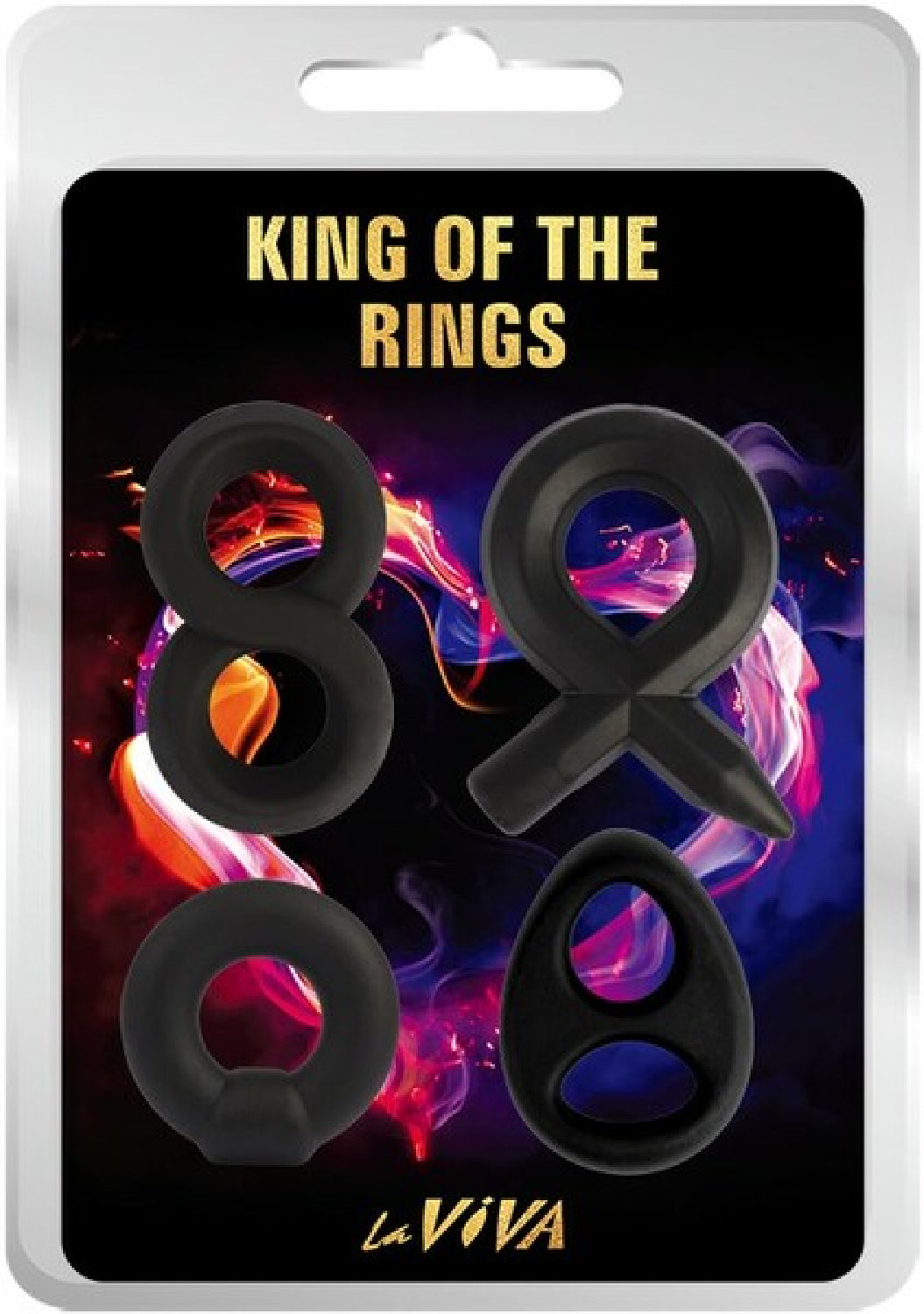 Laviva King of the Rings – Premium Silicone Cockring Set