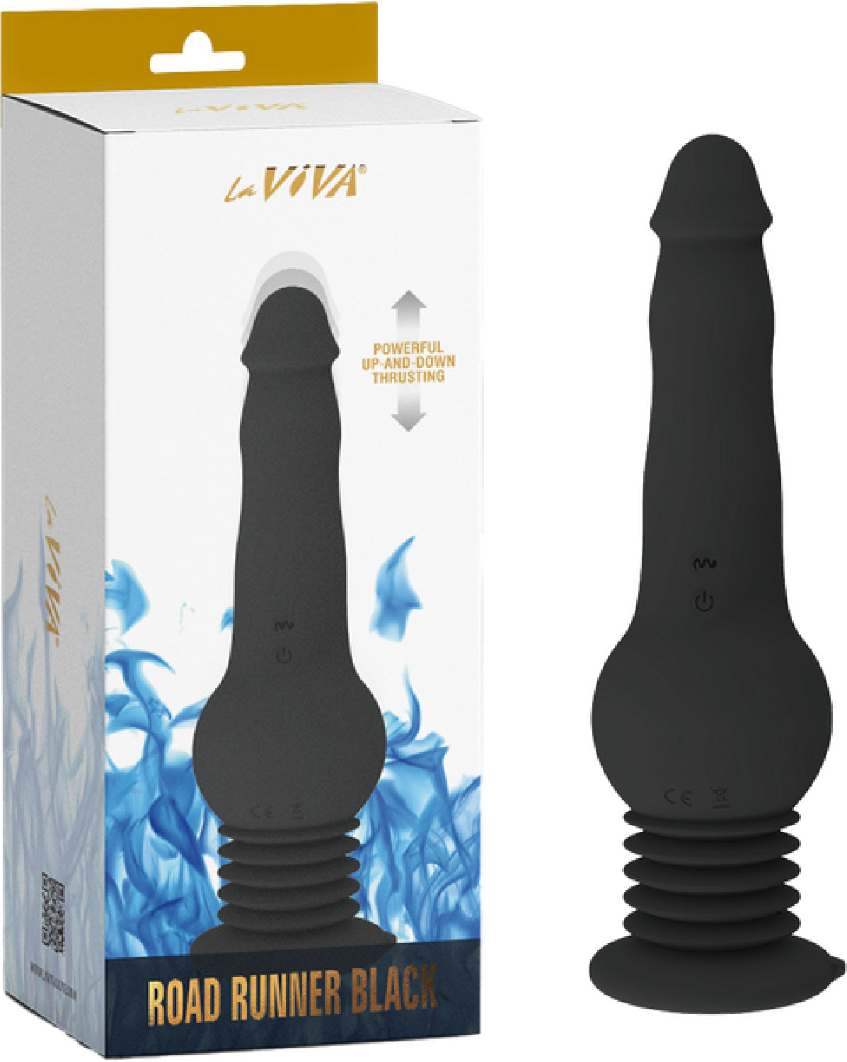 La Viva Road Runner – Rechargeable Vibrating Rotating Thrusting Vibrator