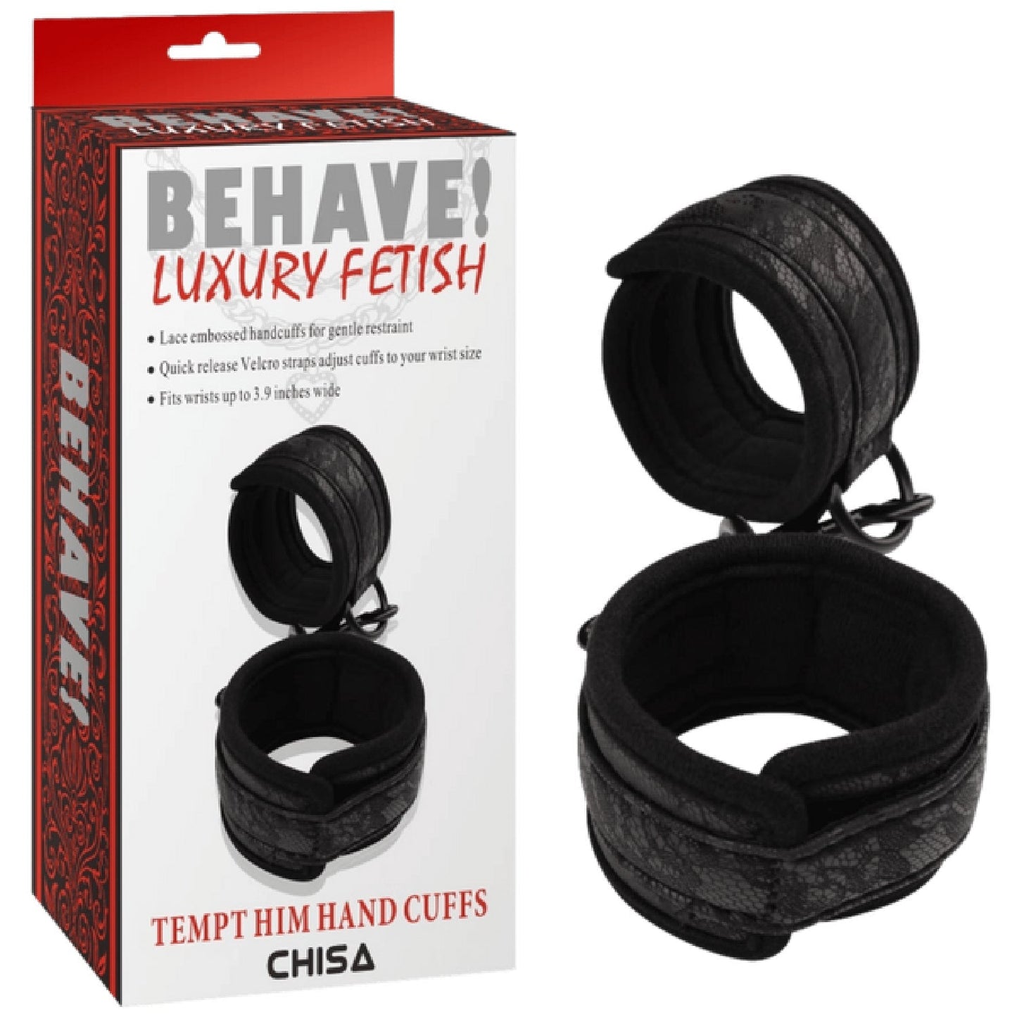 Tempt Him Hand Cuffs – Fully Adjustable Quick Release Handcuffs
