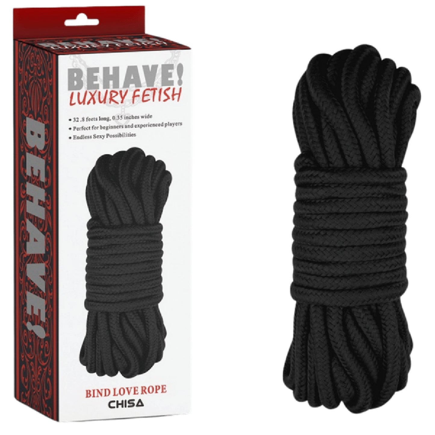 Bing Love Rope – 10 Meter Soft Sturdy Weave Rope for Rope Play
