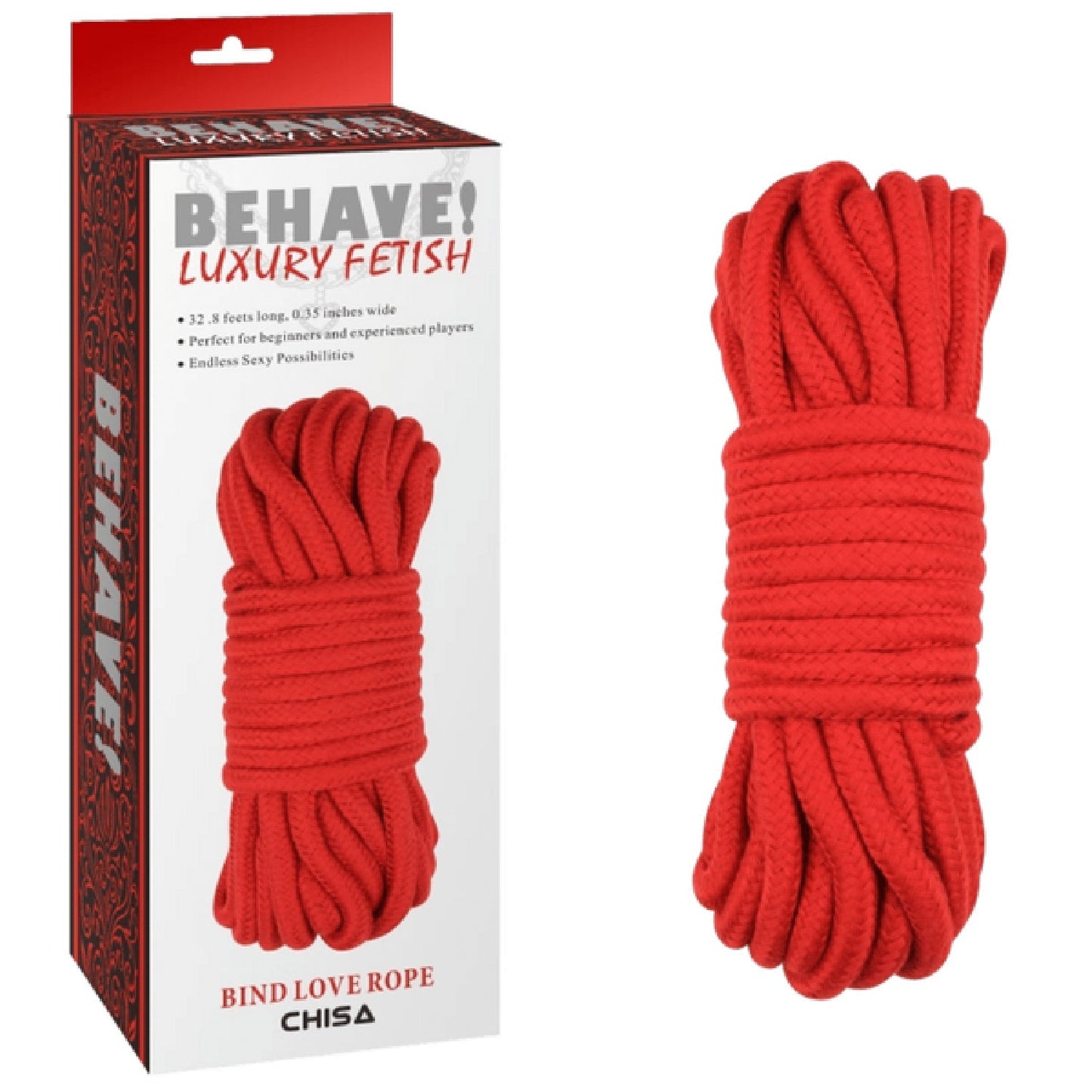 Bing Love Rope – 10 Meter Soft Sturdy Weave Rope for Rope Play
