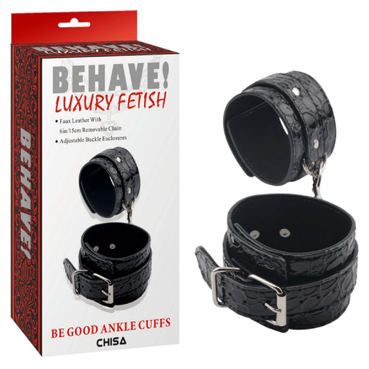 Be Good Ankle Cuffs – Adjustable Bondage Ankle Cuffs