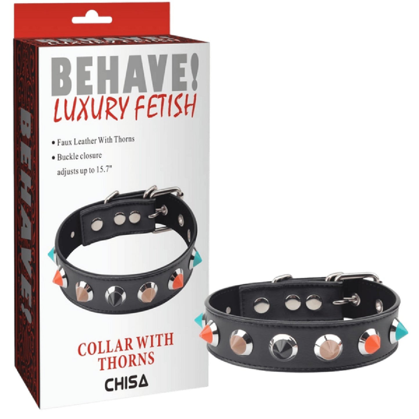 Collar With Thorns – Adjustable Collar Accessory