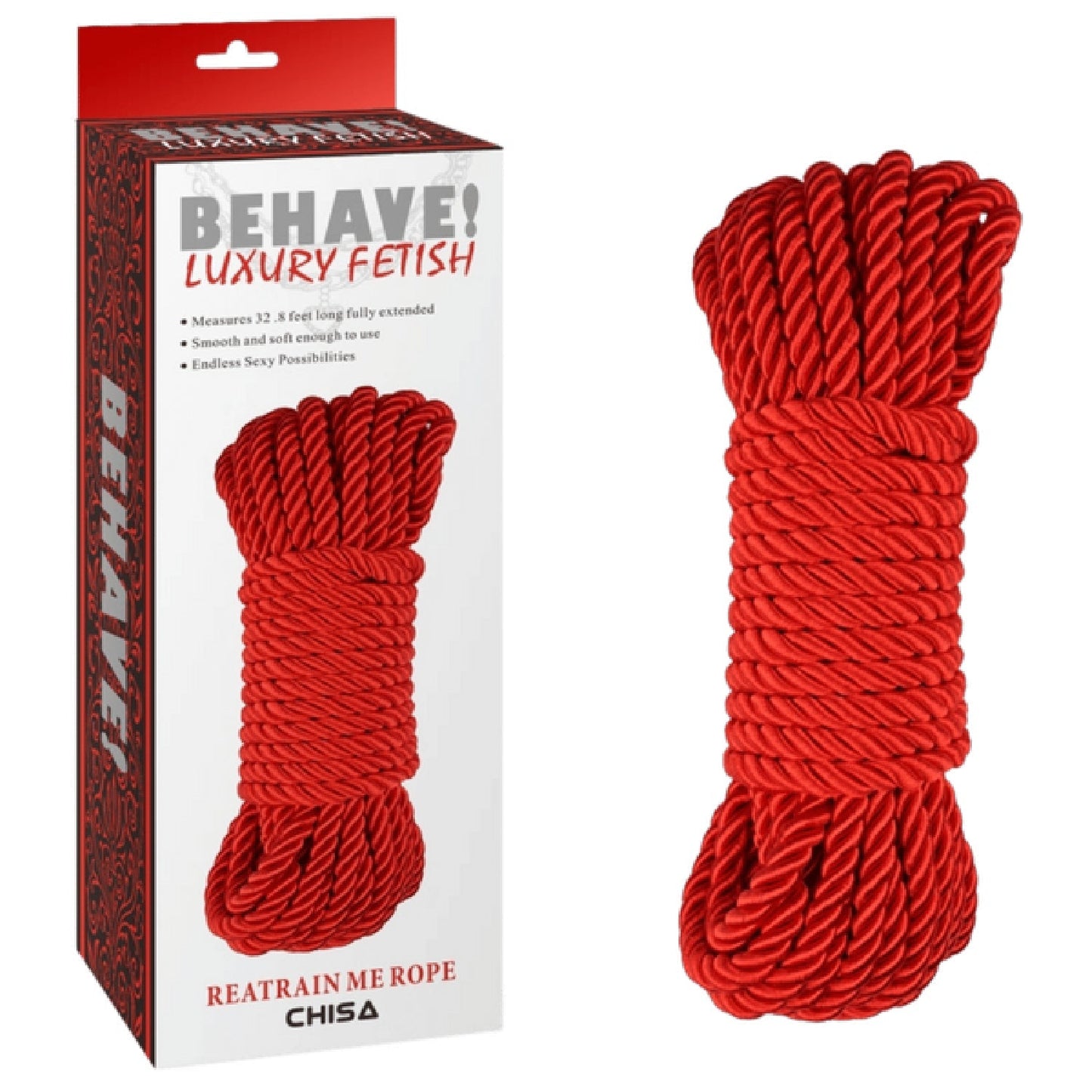 Reatrain Me Rope – 10 Meter Soft Sturdy Weave Rope for Rope Play