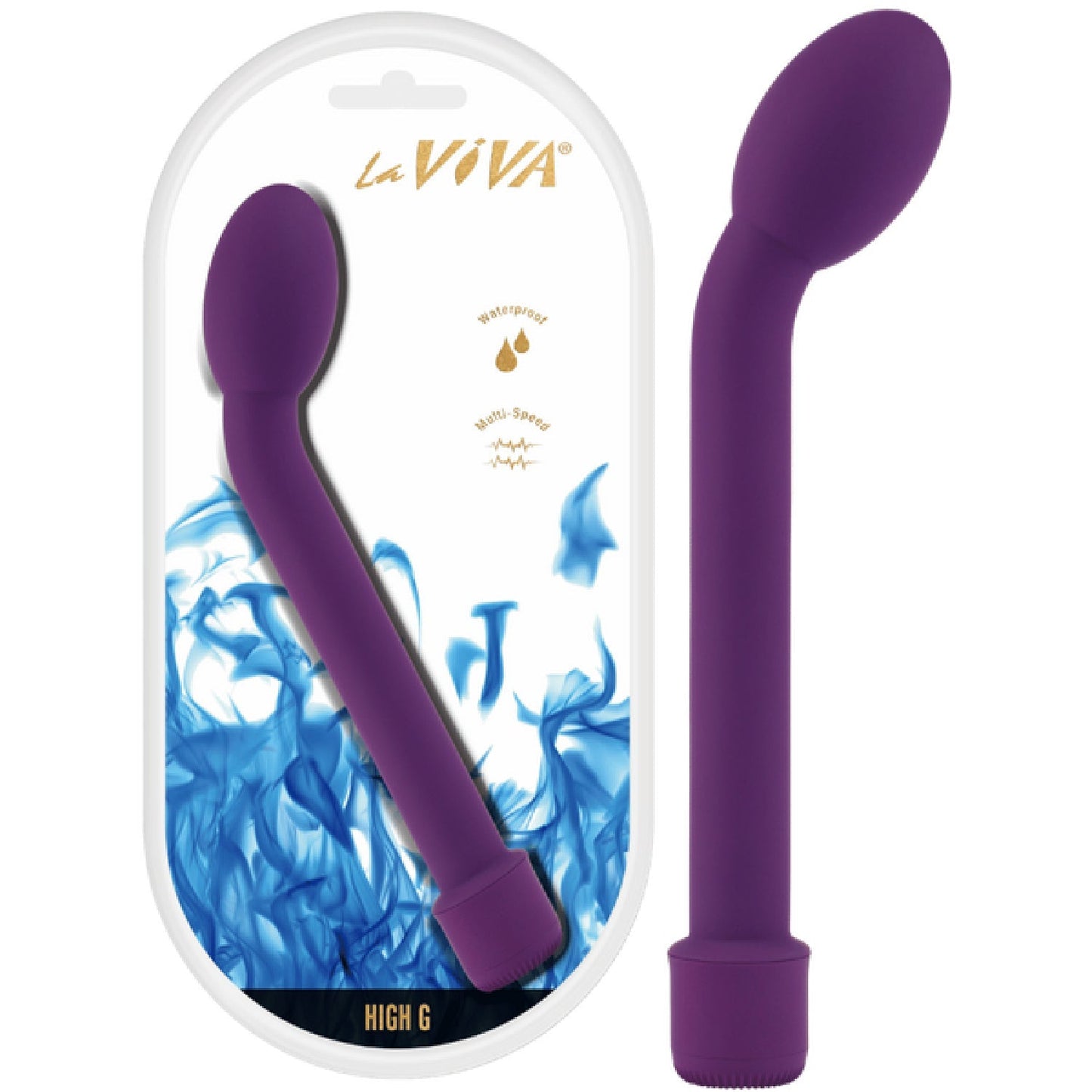 High G – Waterproof Multispeed G-Spot Vibrator Battery Operated