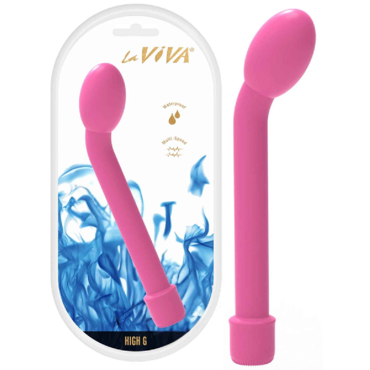 High G – Waterproof Multispeed G-Spot Vibrator Battery Operated