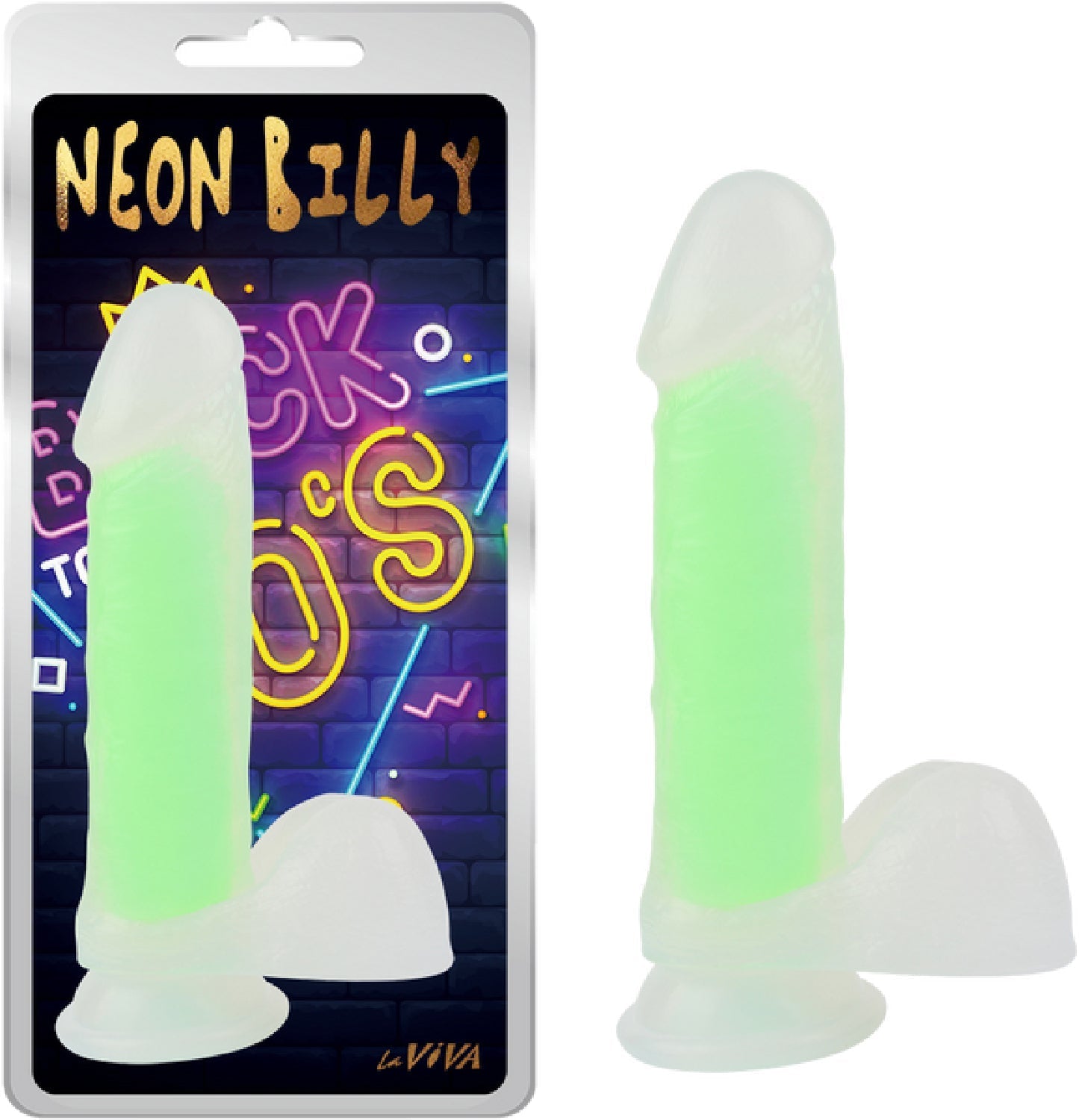 Neon Billy 7.6" (Glow Pink)