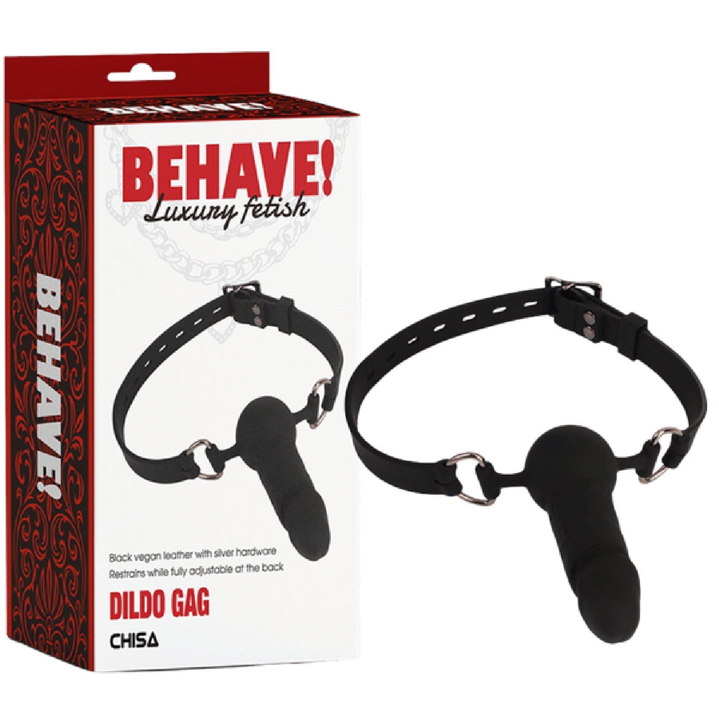Dildo Gag – Adjustable Restraint Gag Device
