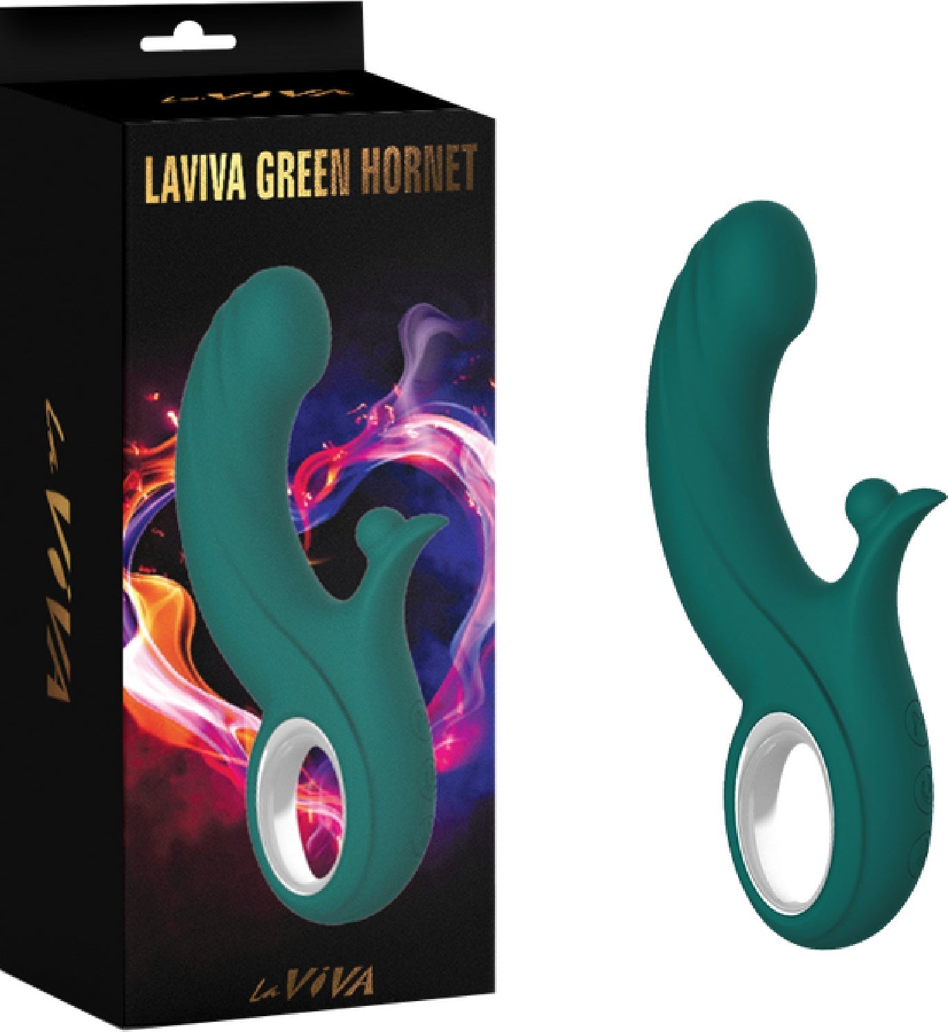 Raider – Waterproof 20.3cm Silicone Thrusting and Vibrating Massager