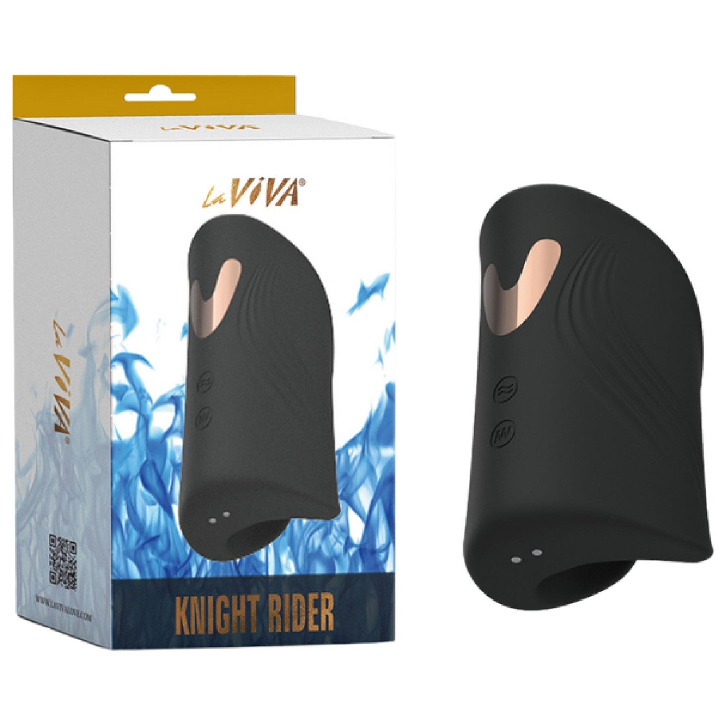 Knight Rider – Waterproof Rechargeable Vibrator with 5 Vibration and Tapping Modes