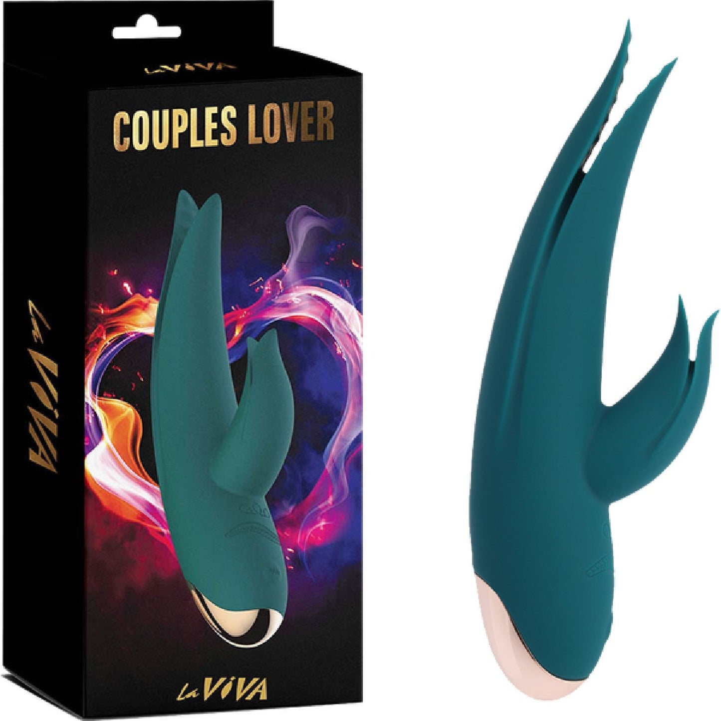 LaViva Couples Lover – Multi-Function 1.57 Inch Diameter Couples Vibrator