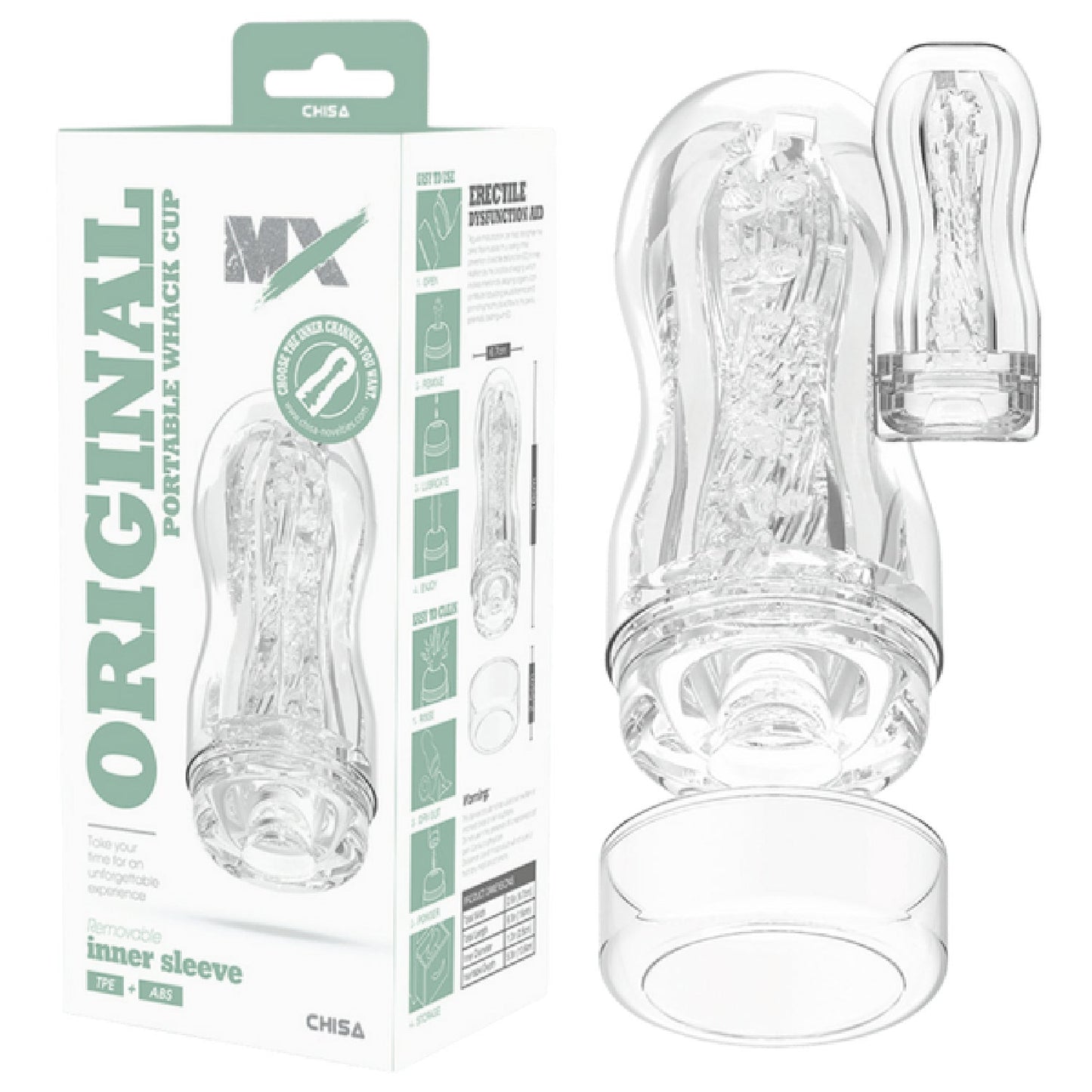 Original Portable Whack Cup – Super-Soft Portable Cup Silicone Toy 16cm
