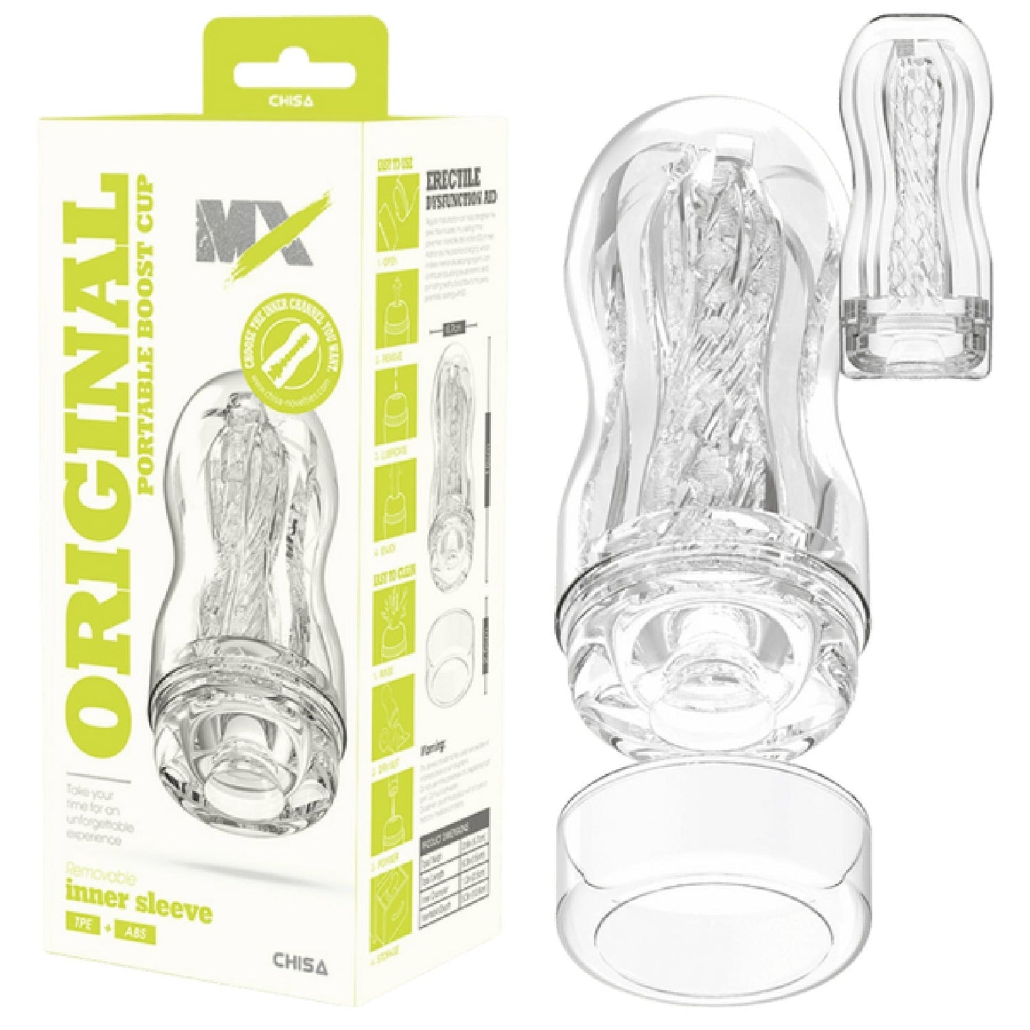 Original Portable Boost Cup – Super-Soft 16cm Sucking Cup