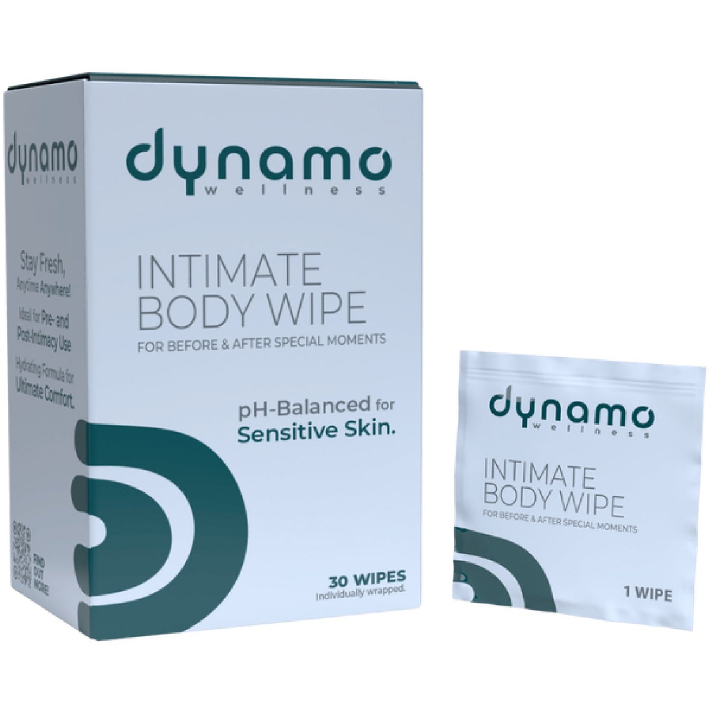 Dynamo Intimate Body Wipes – Botanical Cleansing Wipes
