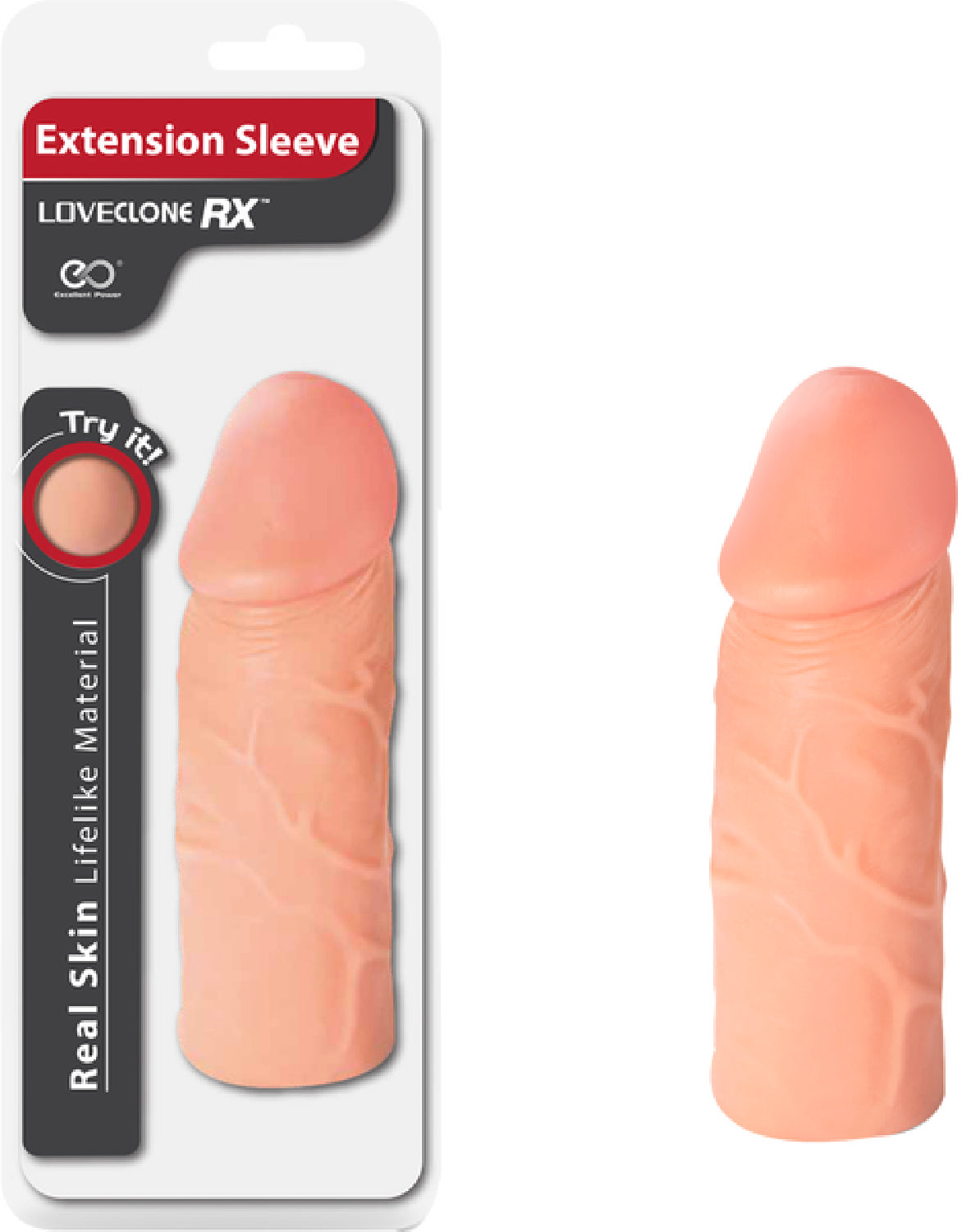Extension Sleeve 6 Inch – Real Skin Lifelike Material Sleeve