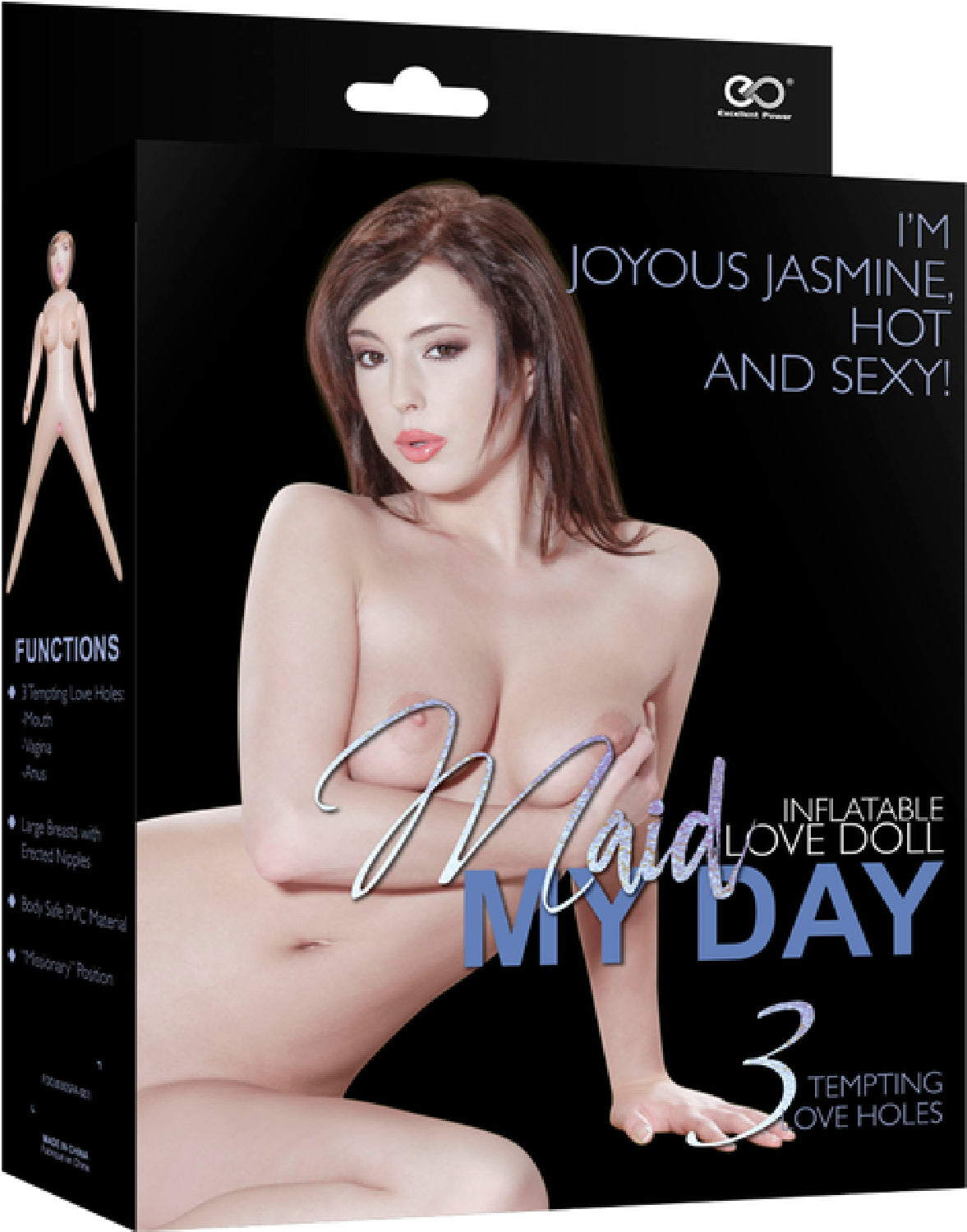 Joyous Jasmine – Body-Safe PVC Love Doll with Three Love Holes and Large Breasts