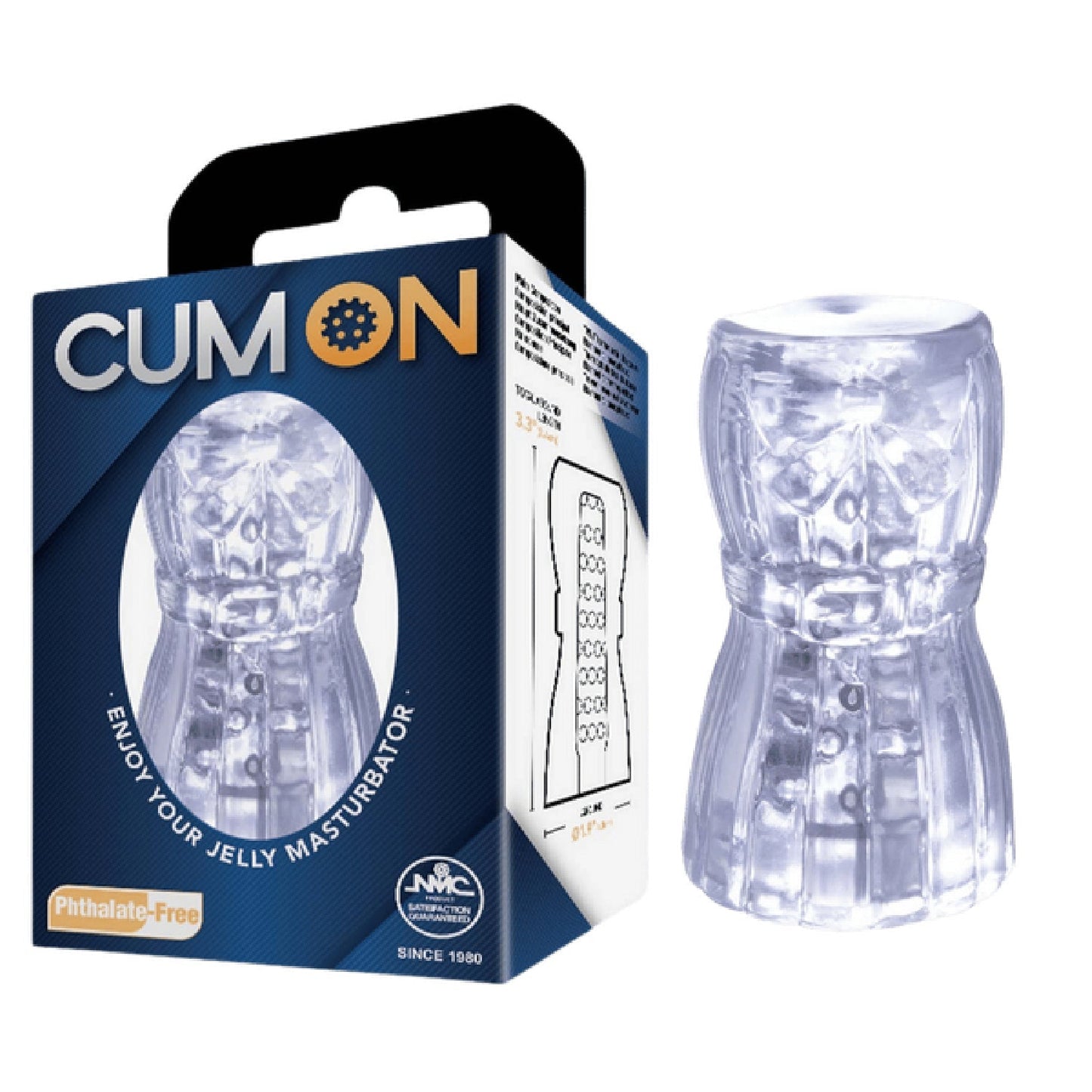 Pocket Jelly Masturbator – 3.3 Inch Soft Flexible Masturbator