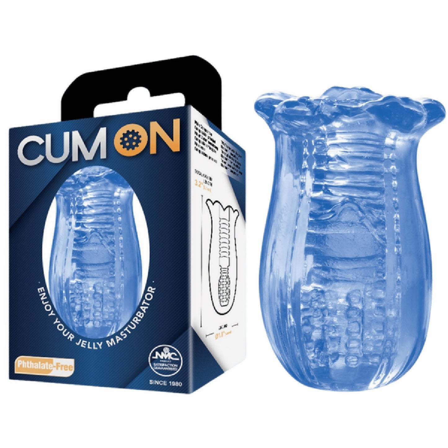 Pocket Jelly Masturbator – 3.2 Inch Soft Flexible Male Masturbator