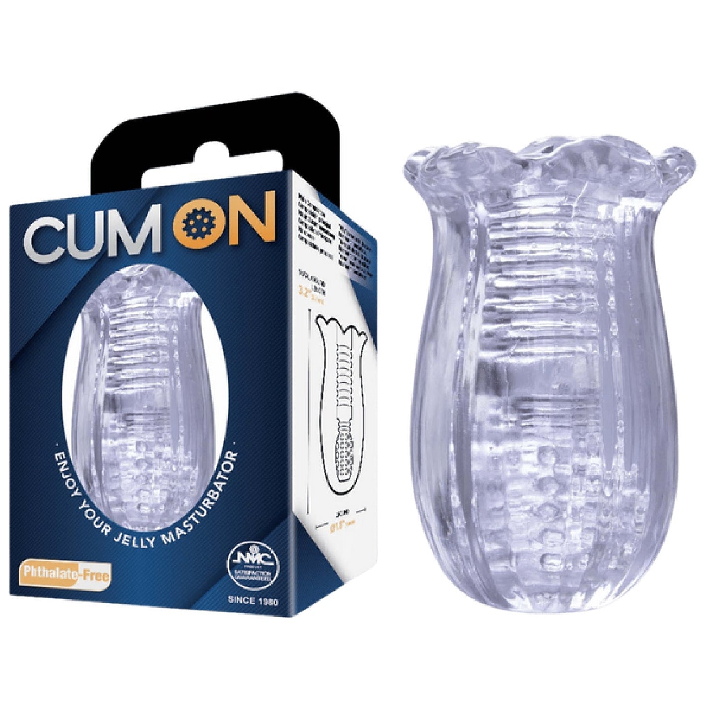 Pocket Jelly Masturbator – 3.2 Inch Soft Flexible Male Masturbator