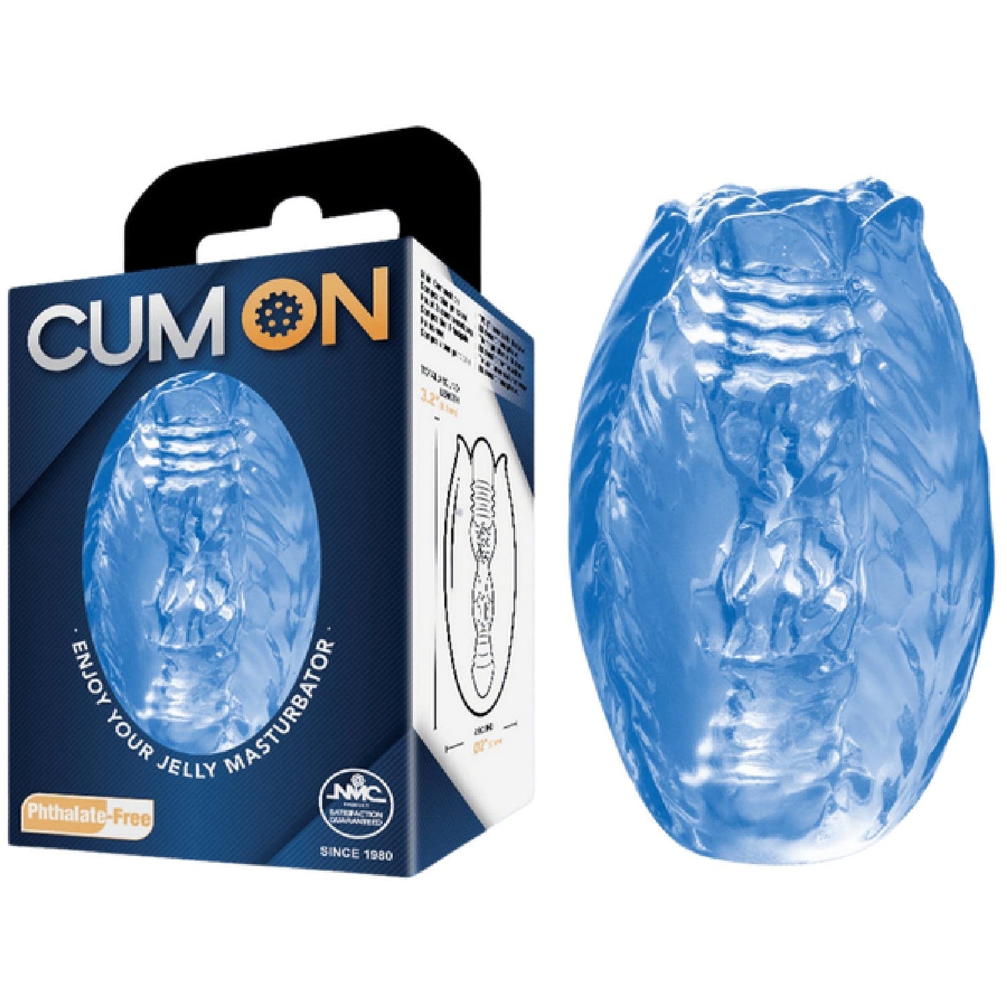 Pocket Jelly Masturbator – Soft Flexible 3.2 Inch Masturbator